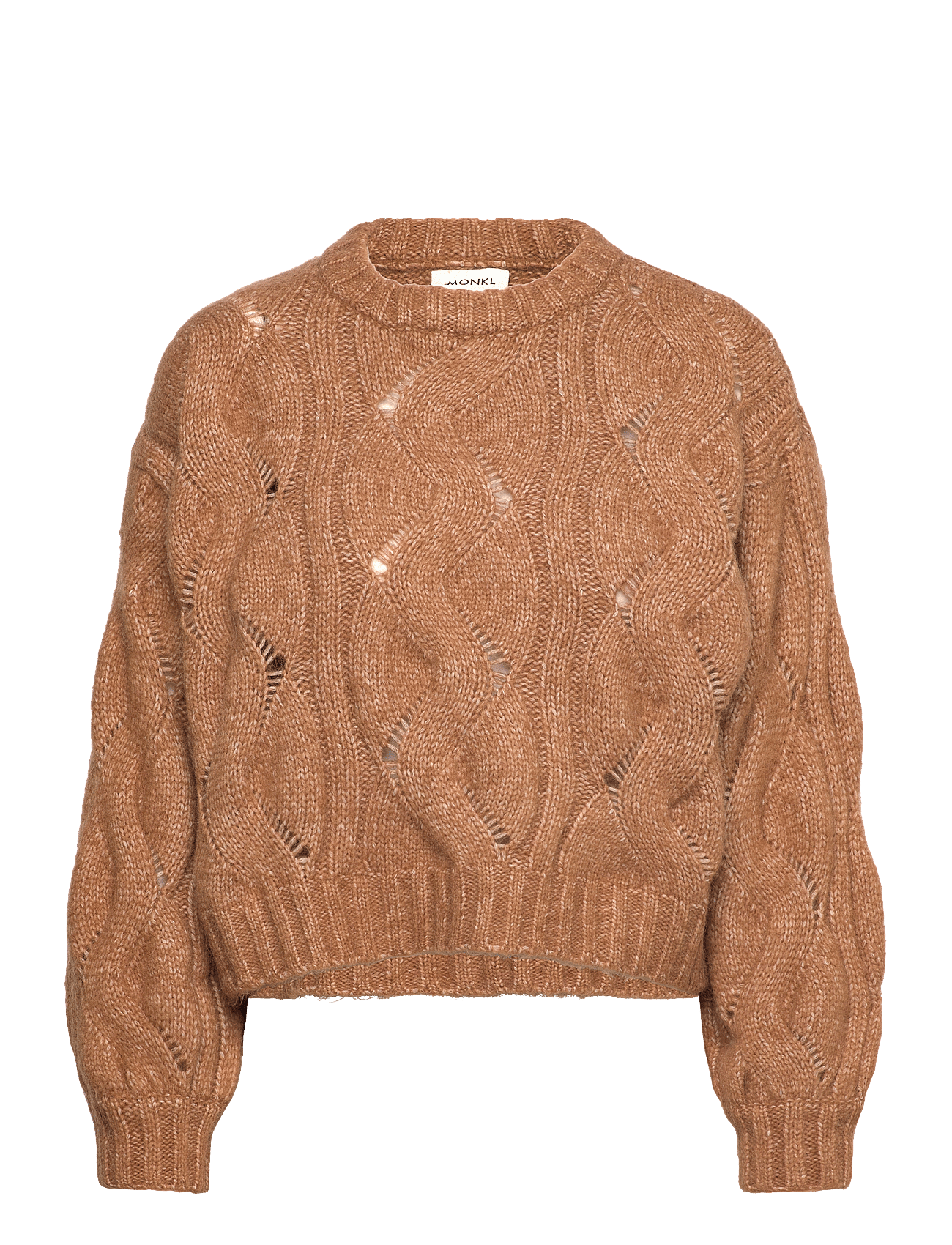 Monki - Short Cable Knitted Sweater