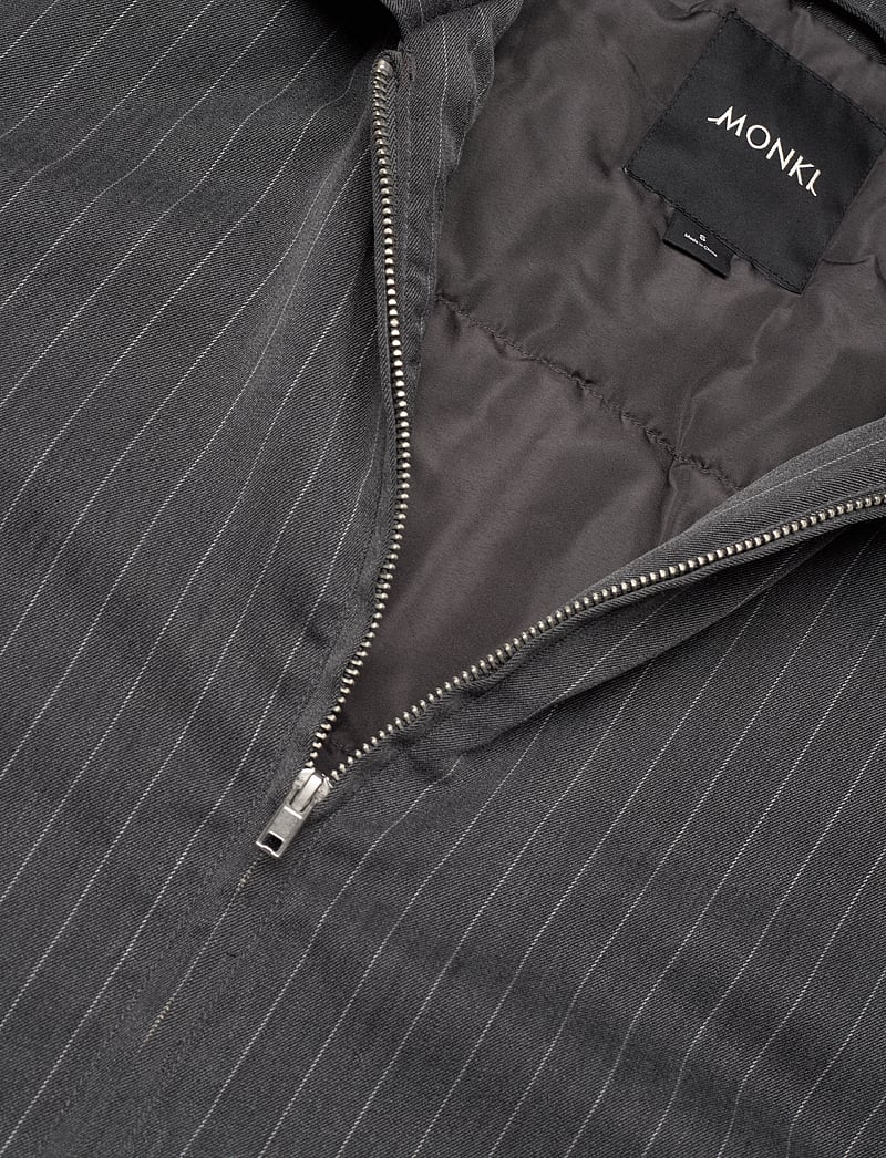 Monki - Padded Suiting Bomber Jacket - frühlingsjacken - grey dark - 2