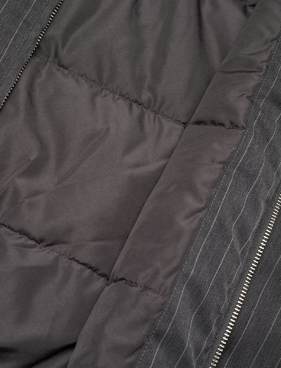 Monki - Padded Suiting Bomber Jacket - frühlingsjacken - grey dark - 4