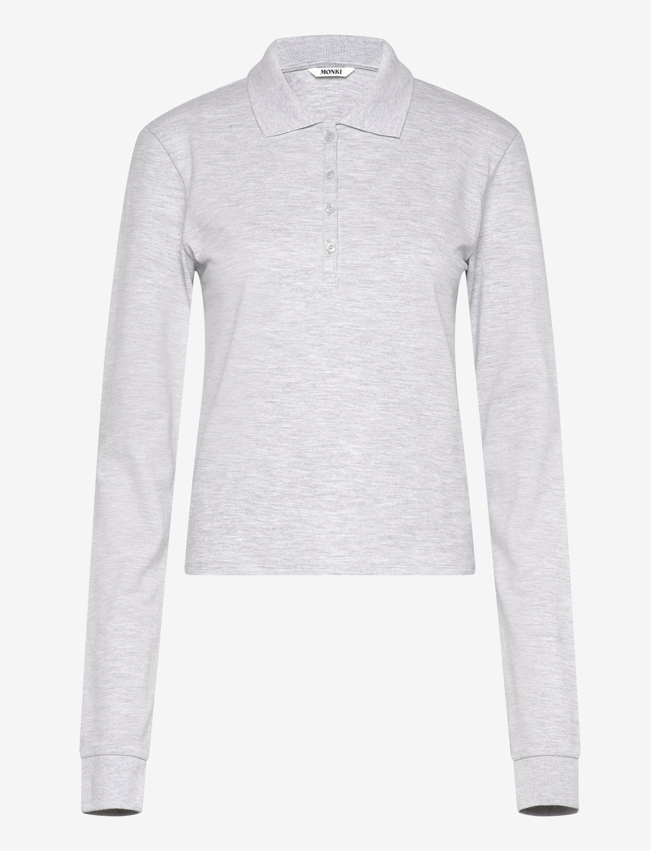 Monki Long-sleeved Polo Top (MNK1265807) Polo Shirts Boozt
