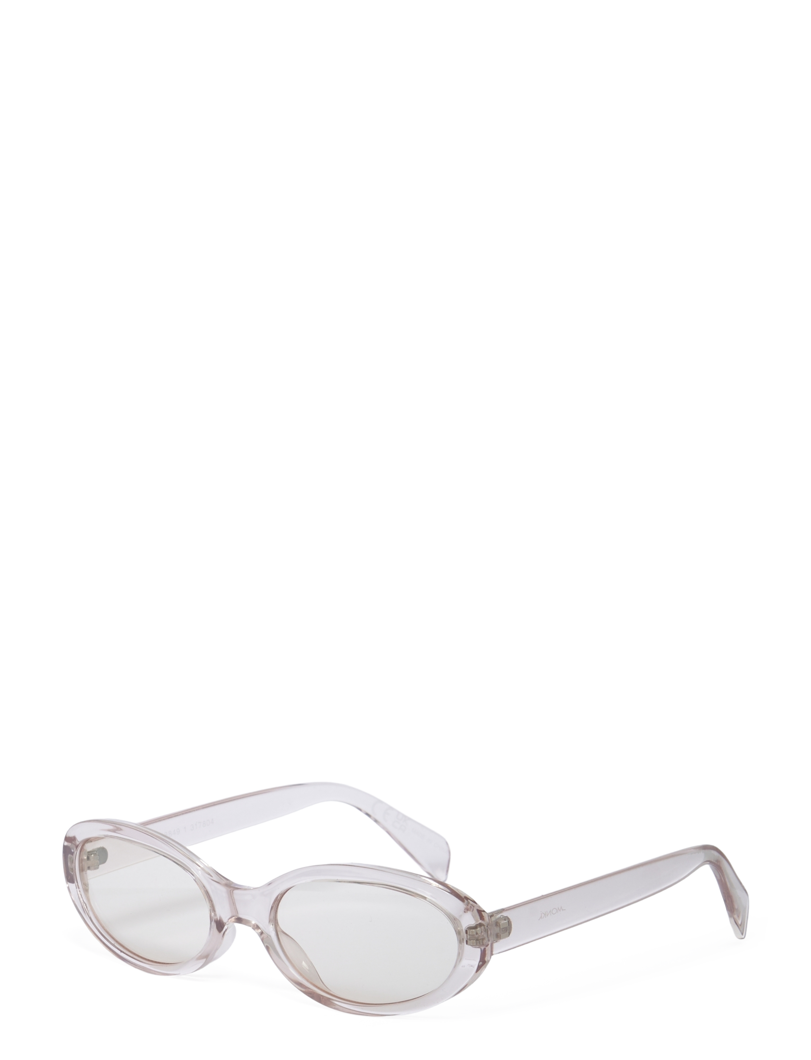 Monki - Sunglasses - rund form - beige dusty light - 1