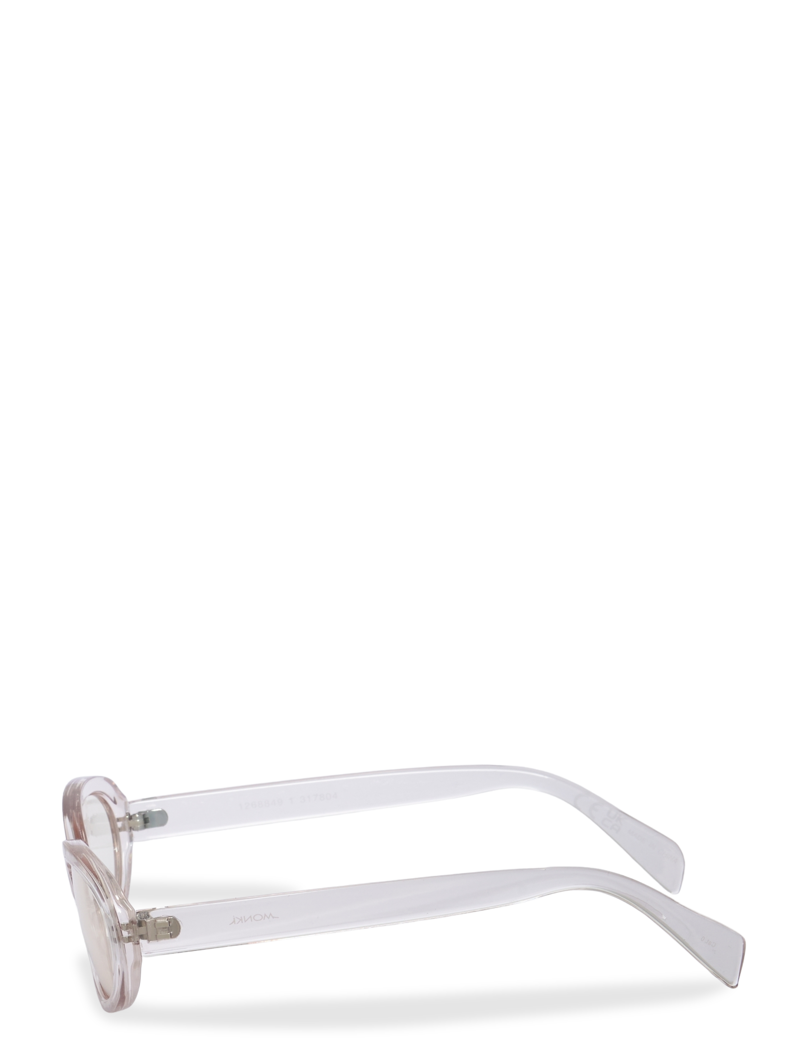 Monki - Sunglasses - rund form - beige dusty light - 2