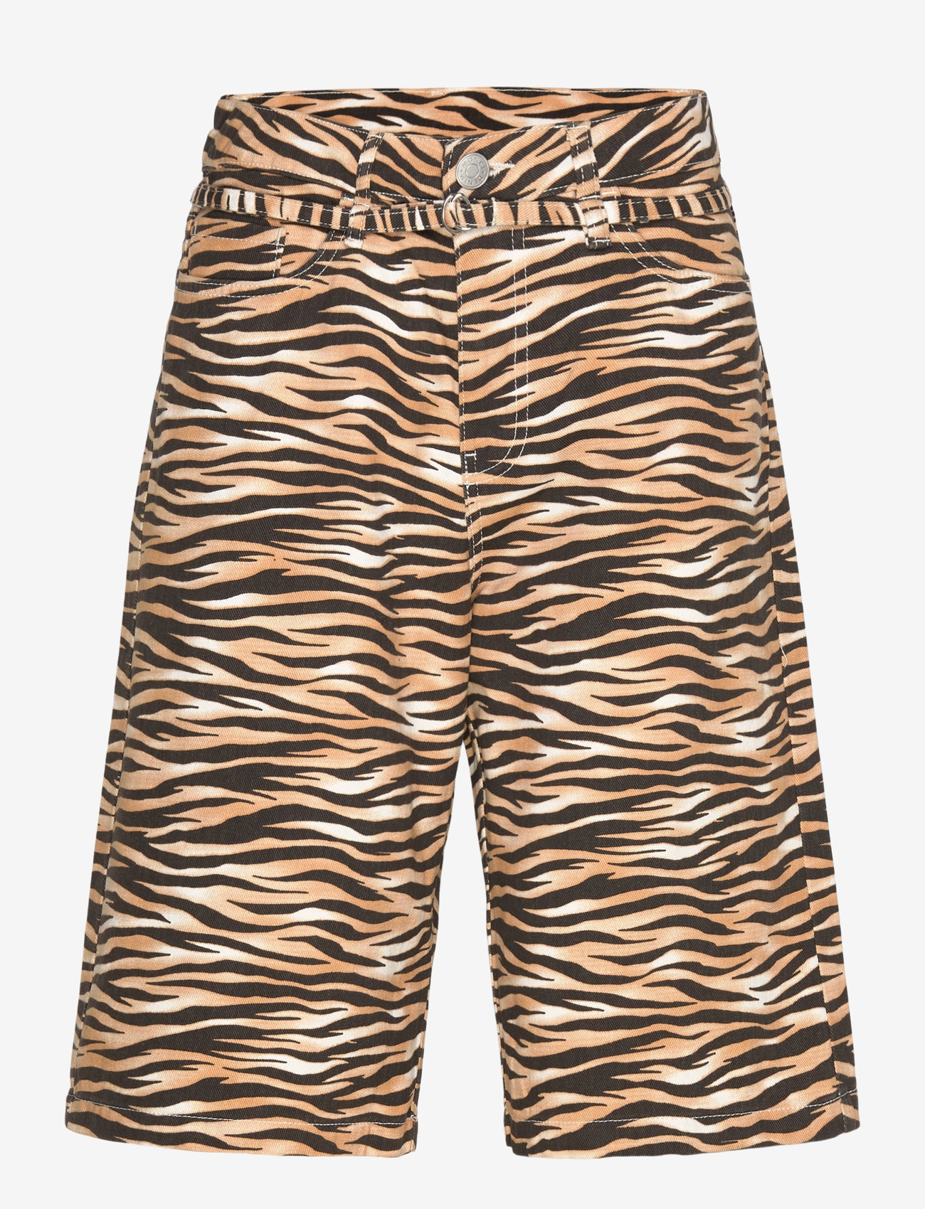 Monki - Low Rise Cargo Cotton Twill Jorts - casual shorts - beige dusty light - 0