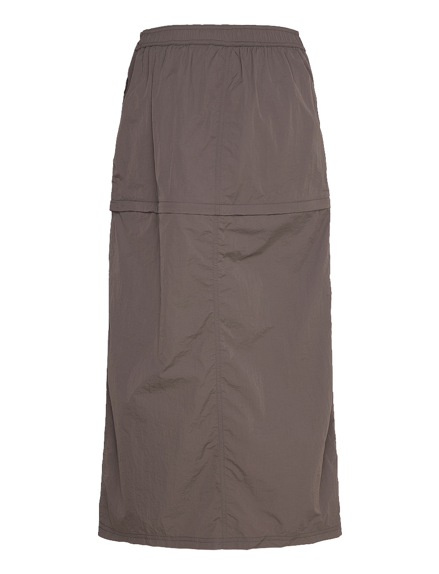 Monki - Maxi cargo skirt - maxi skirts - grey dark - 1