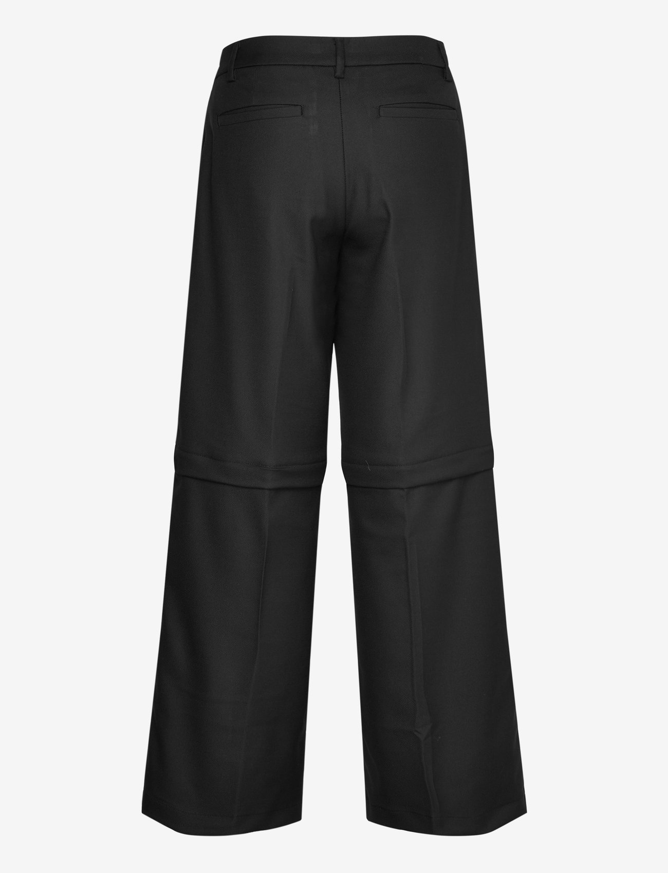 Monki - Zip-off trousers - chinos - black dark - 1