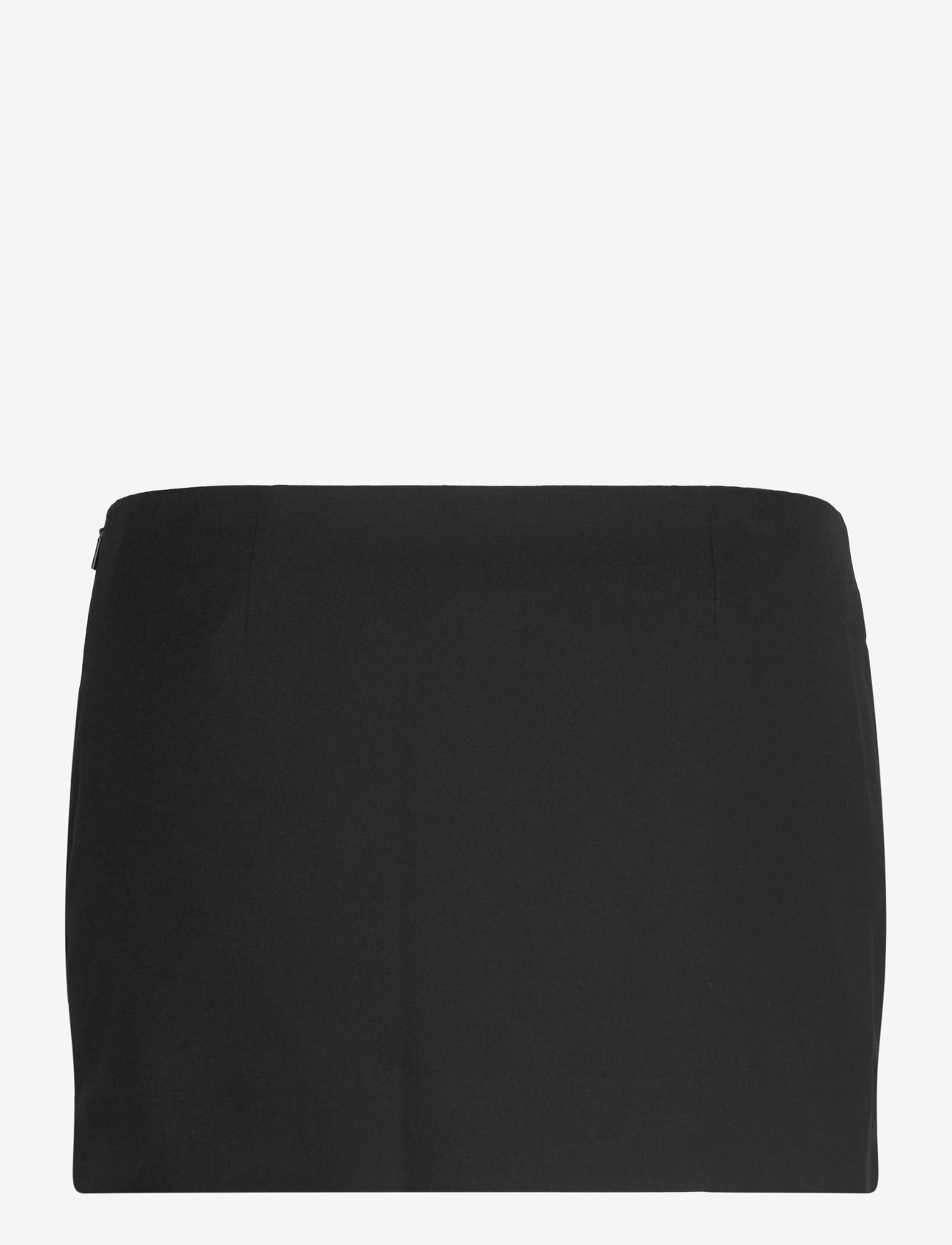 Monki - Low Waisted Mini Suiting Skirt - miniseelikud - black dark - 1