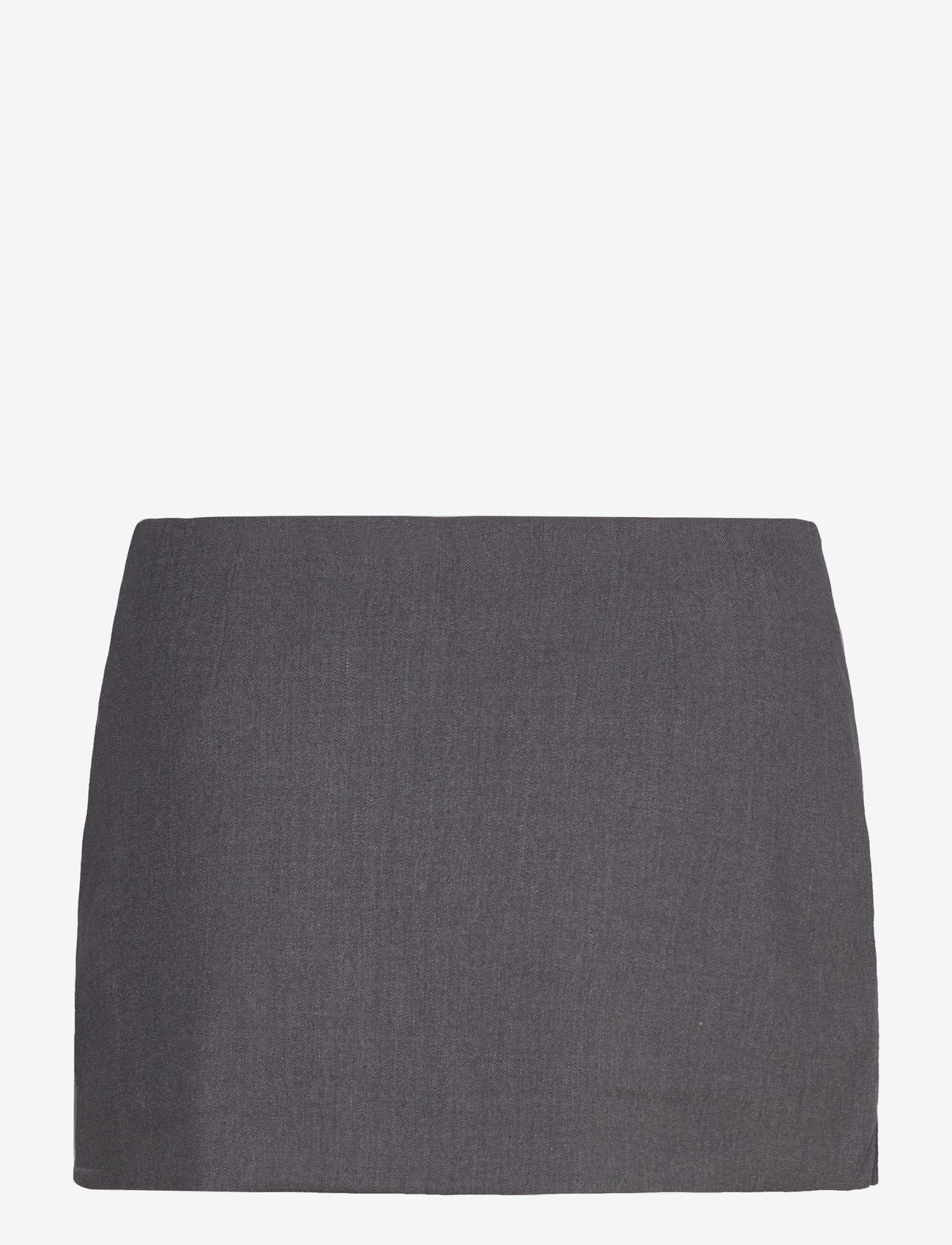 Monki - Low Waisted Mini Suiting Skirt - kurze röcke - grey dark - 1