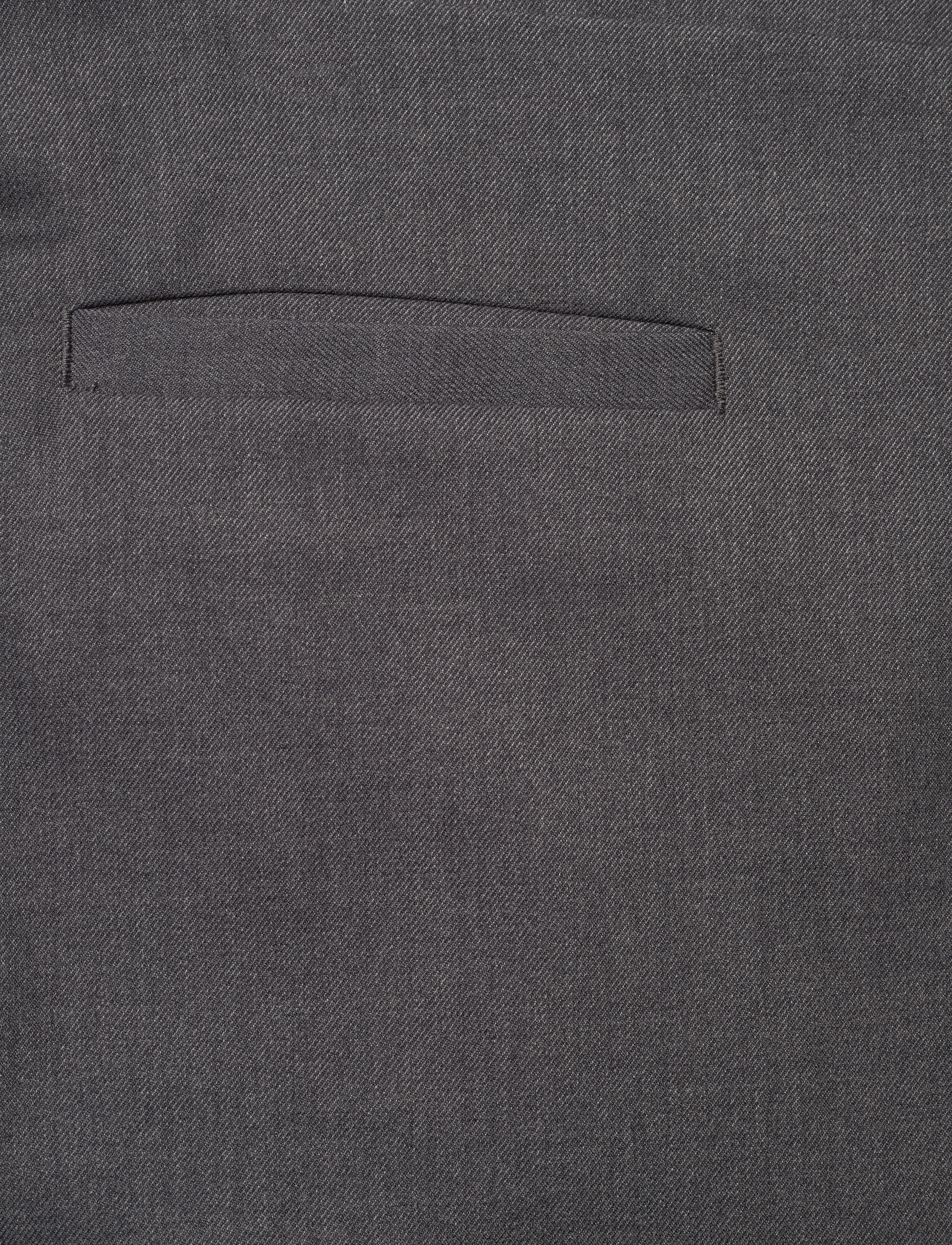Monki - Low Waisted Mini Suiting Skirt - korta kjolar - grey dark - 2