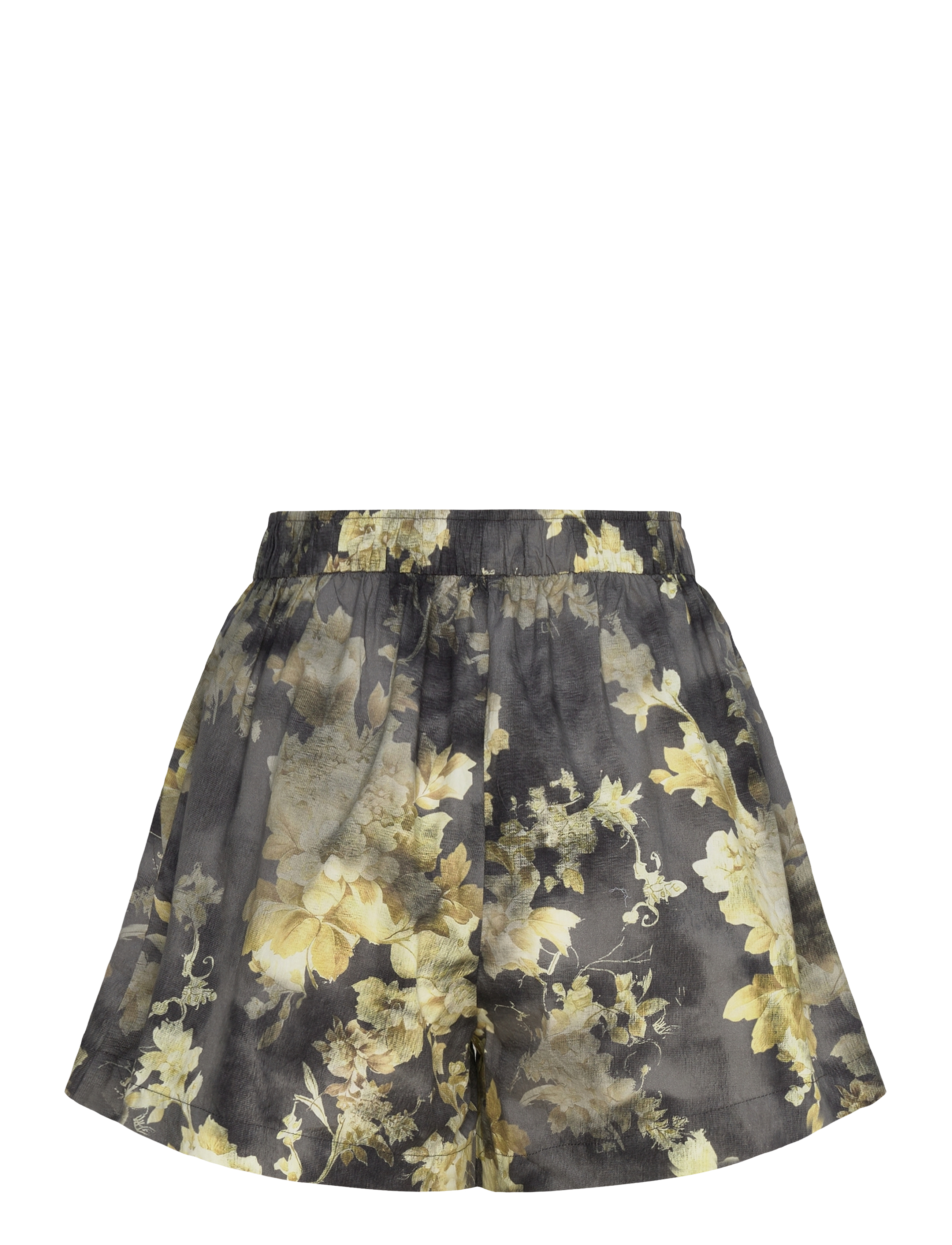 Monki - Relaxed Cotton Boxer Shorts - casual shorts - grey dark - 1