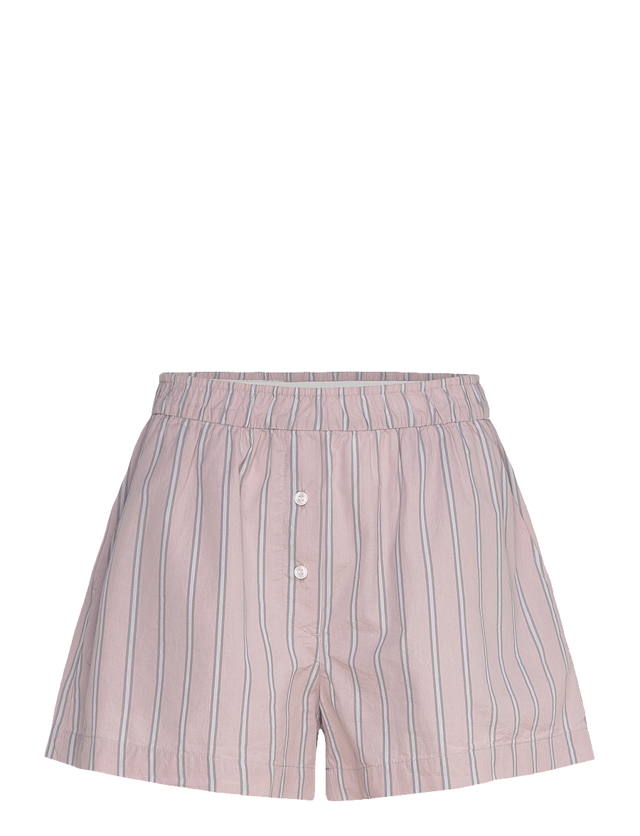 Monki - Relaxed Cotton Boxer Shorts - freizeitshorts - pink dusty light - 0