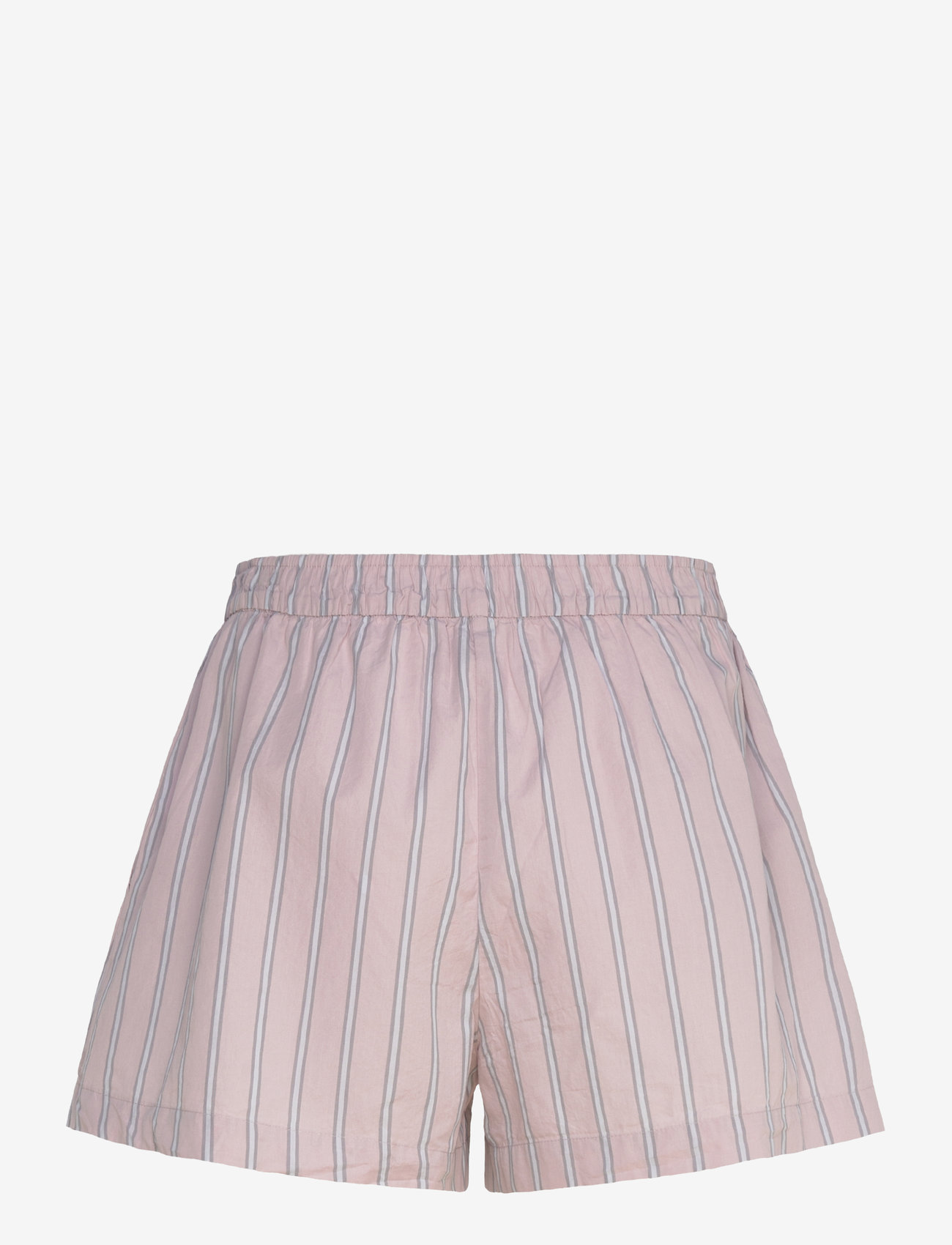 Monki - Relaxed Cotton Boxer Shorts - casual shorts - pink dusty light - 1