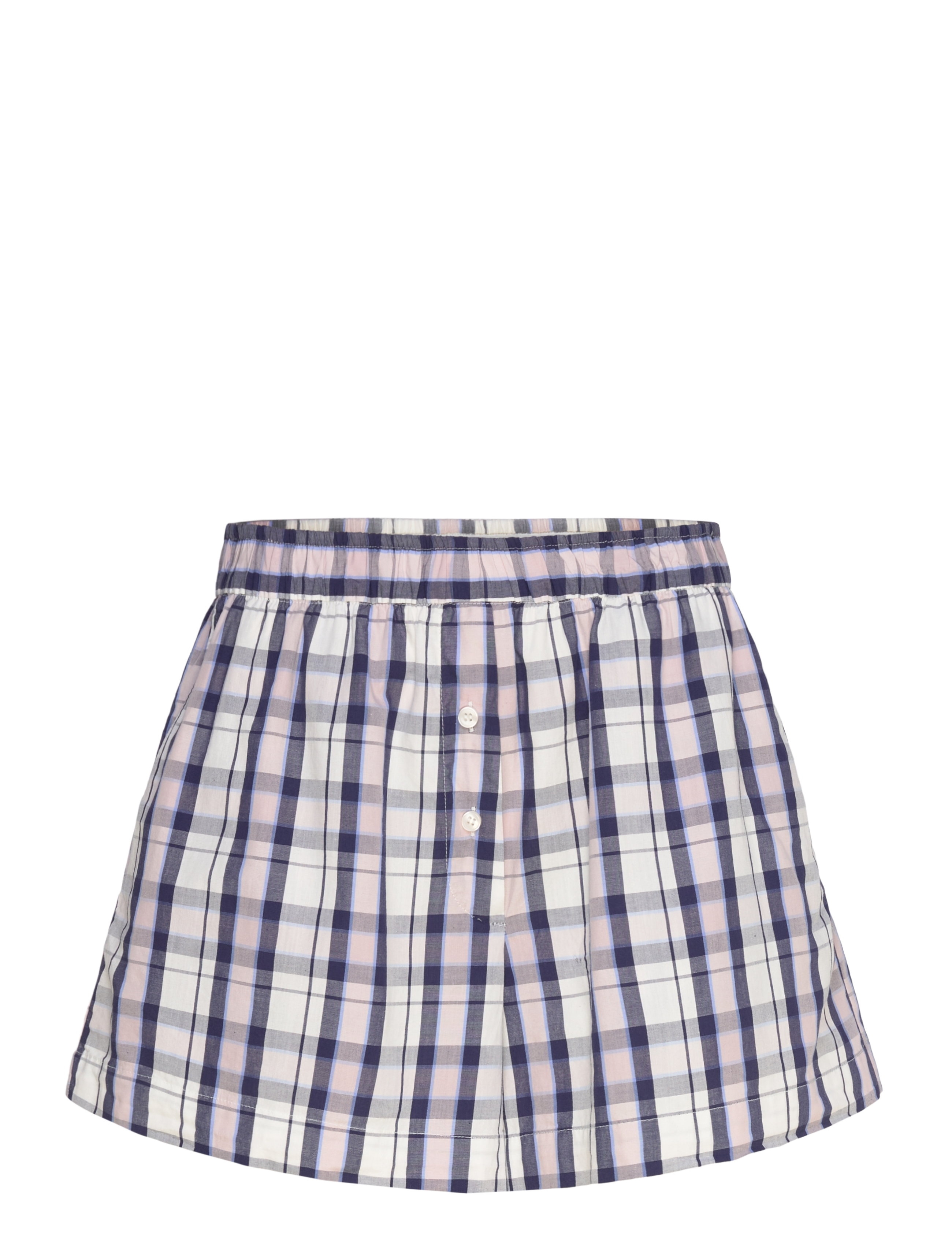 Monki Relaxed Cotton Boxer Shorts, XS, Gelb - Casual Frauen