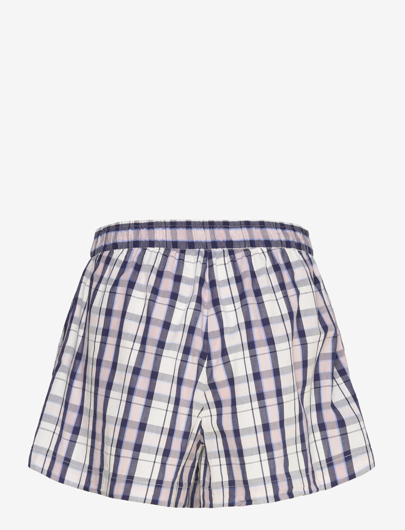 Monki - Relaxed Cotton Boxer Shorts - casual shorts - white light - 1