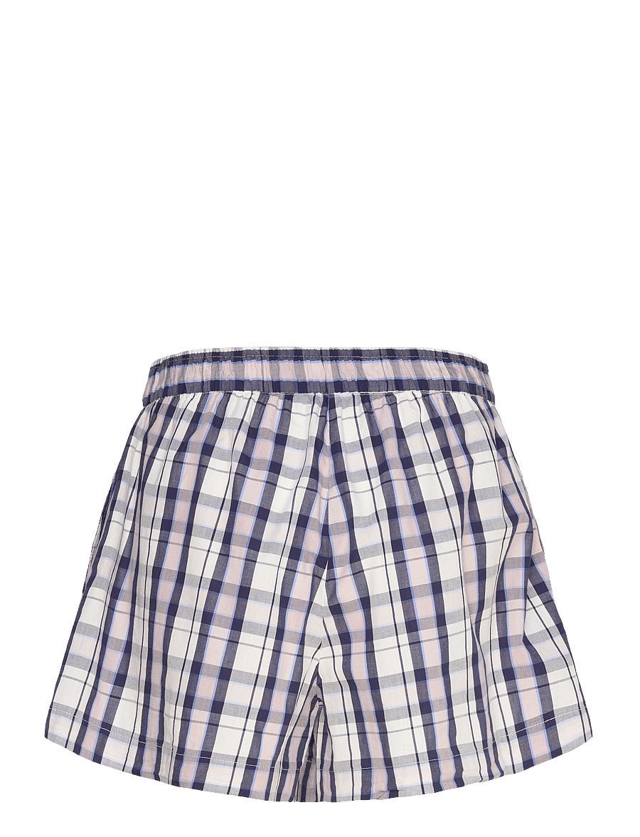 Monki - Relaxed Cotton Boxer Shorts - vabaaja lühikesed püksid - white light - 1
