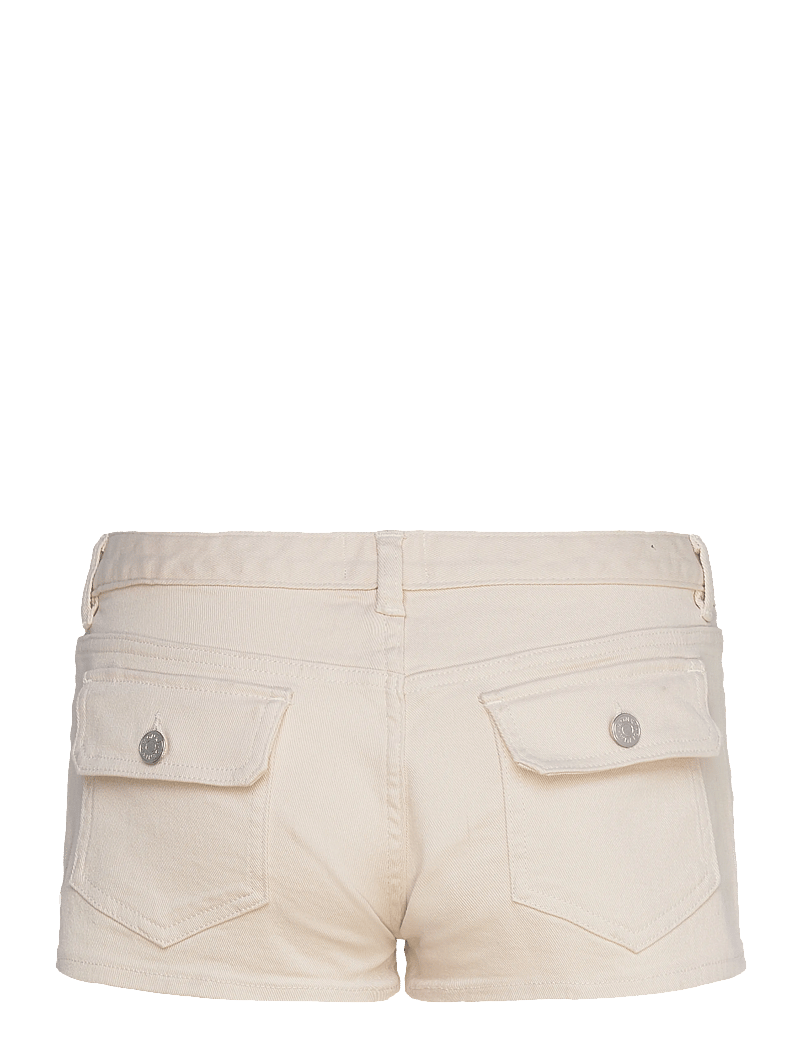 Monki - Mini shorts - jeansshorts - beige dusty light - 1
