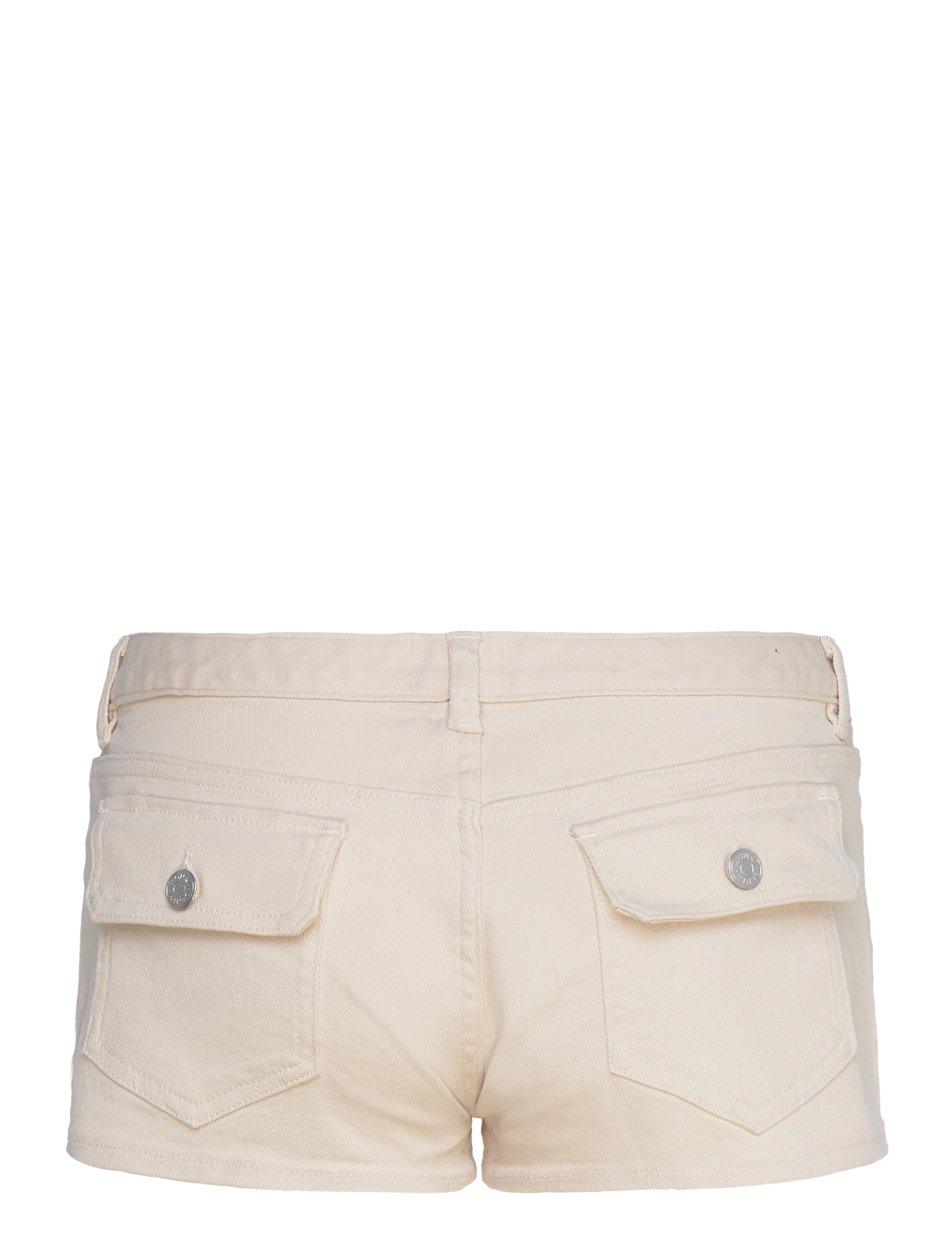 Monki - Mini shorts - jeansshorts - beige dusty light - 1