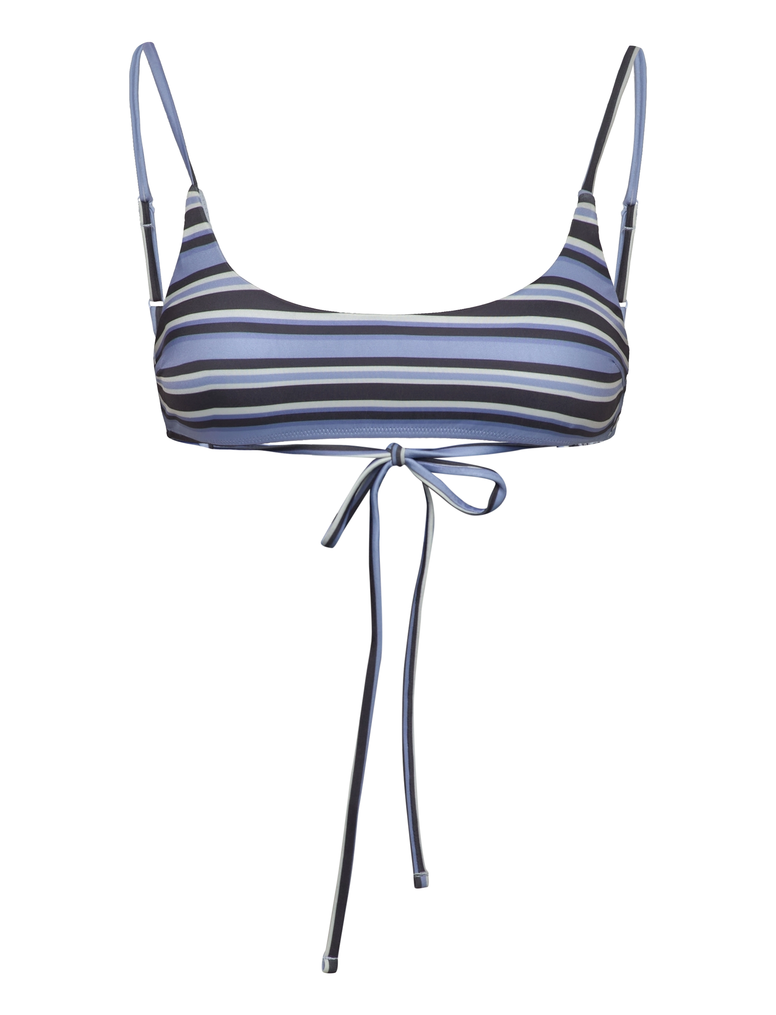 Monki Bikini tie top - Bademode - BLUE MEDIUM / blue