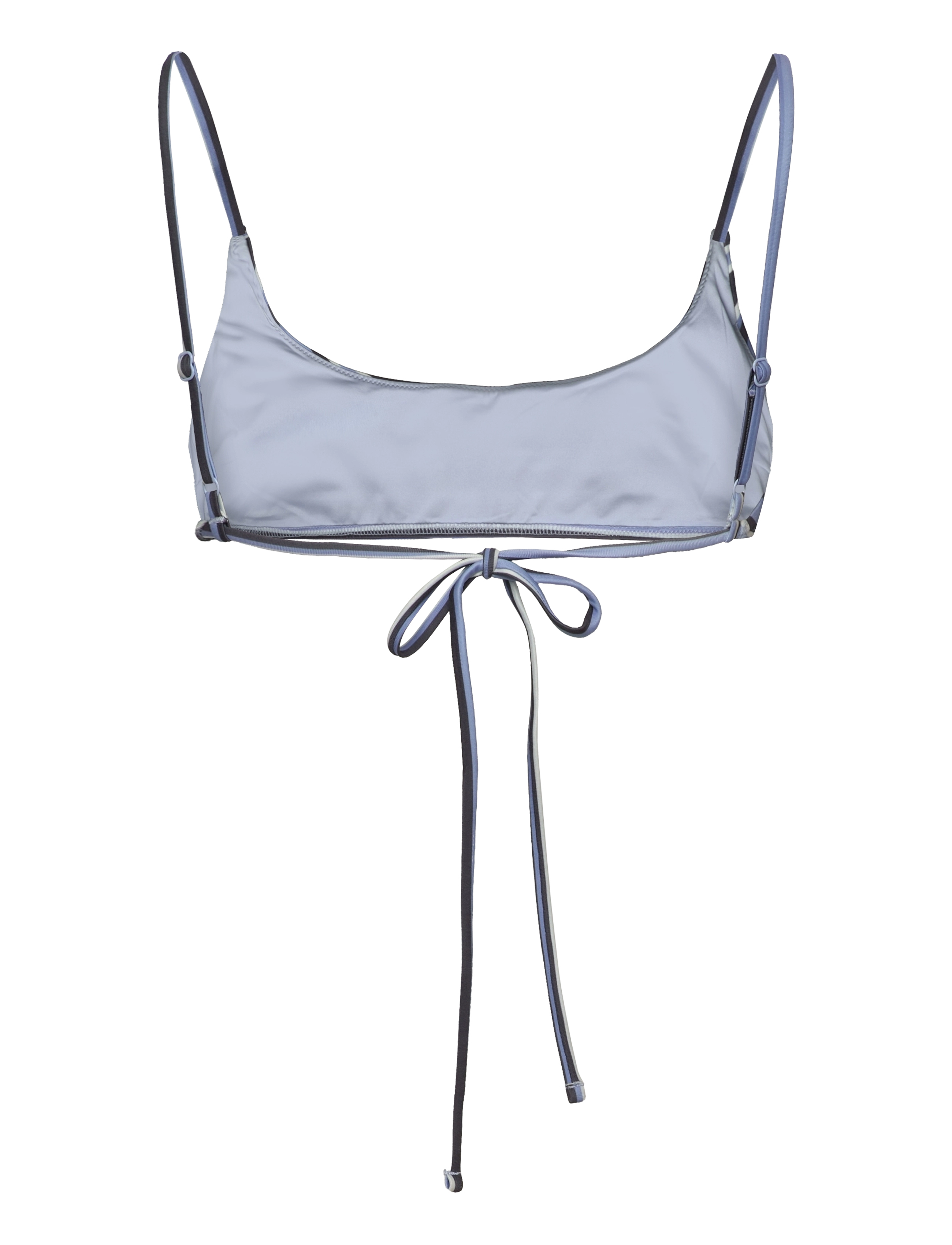 Monki - Bikini tie top - paelast bikiinide ülaosad - blue medium - 1