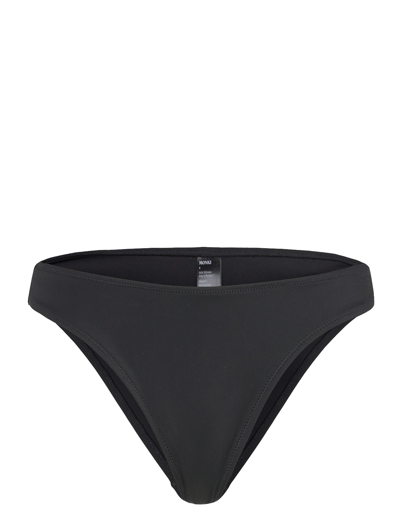 Monki - Scooped High-Cut Bikini Bottoms