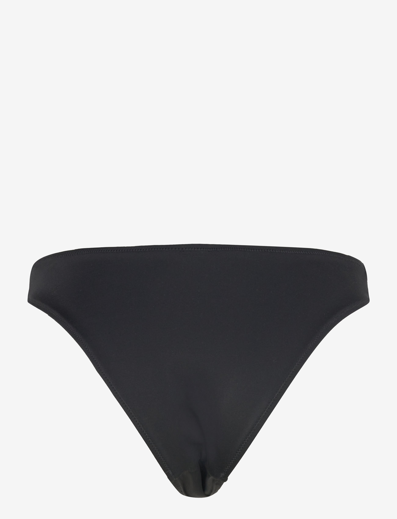 Monki - Scooped High-Cut Bikini Bottoms - bikinibriefs - black dark - 1