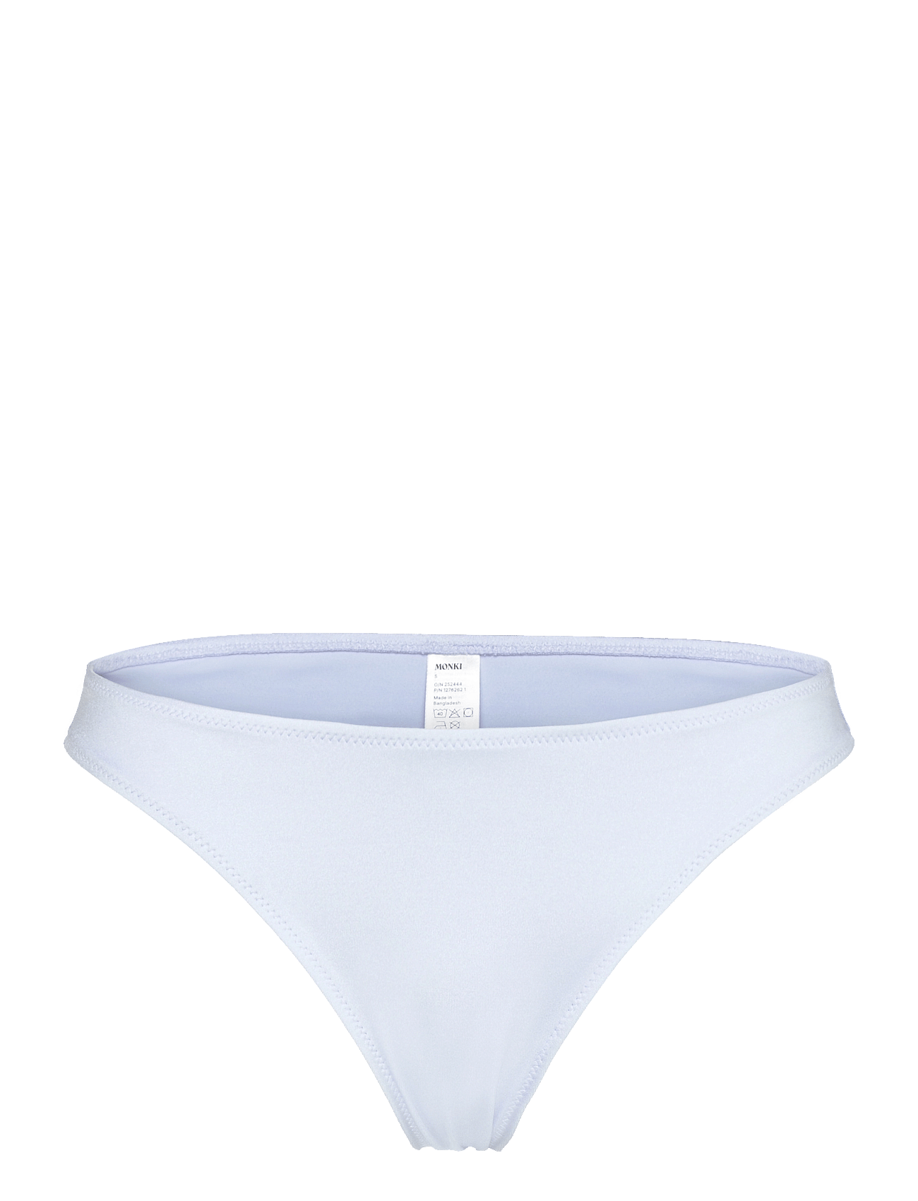 Monki - Scooped High-Cut Bikini Bottoms