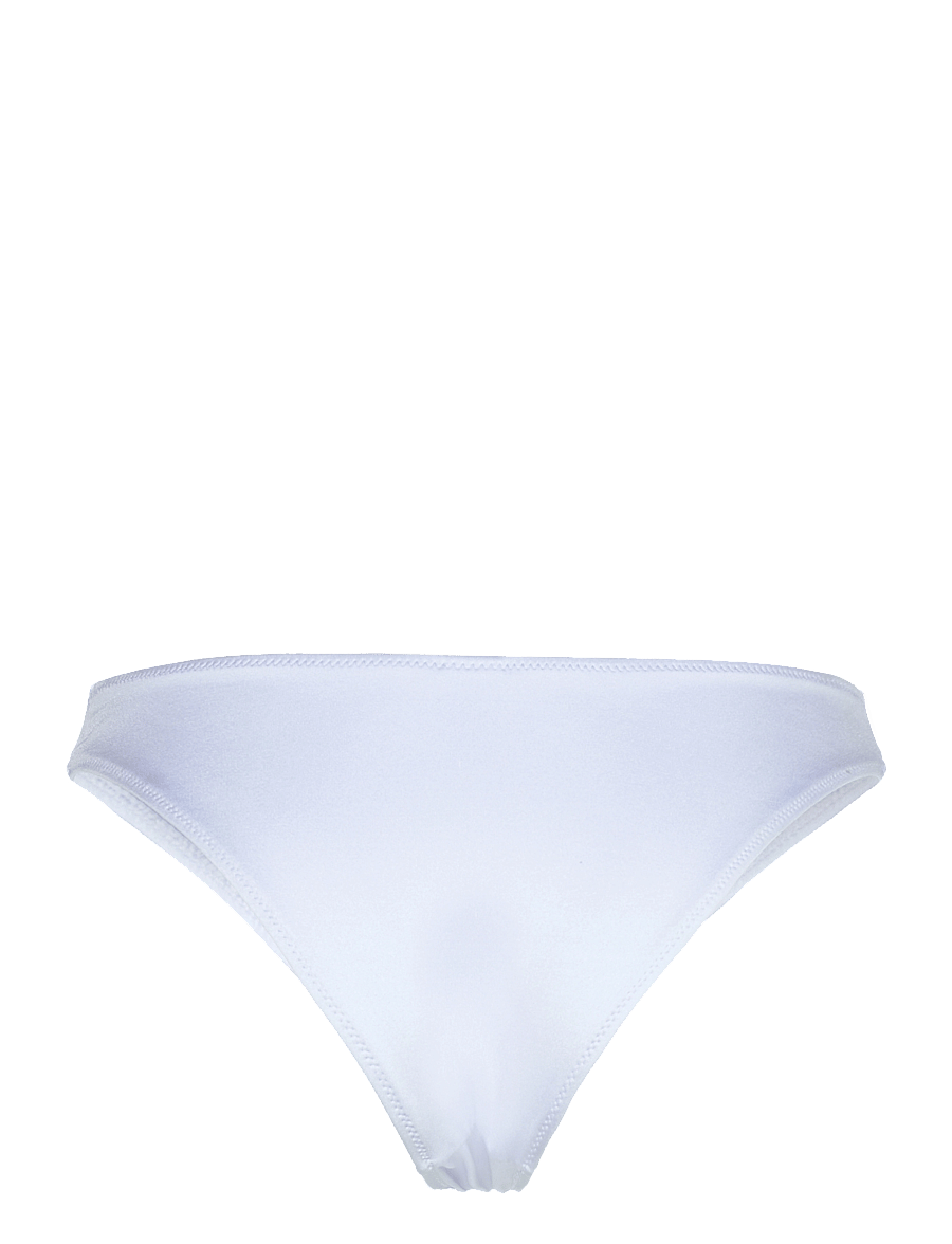 Monki - Scooped High-Cut Bikini Bottoms - brazilian bikinier - blue light - 1