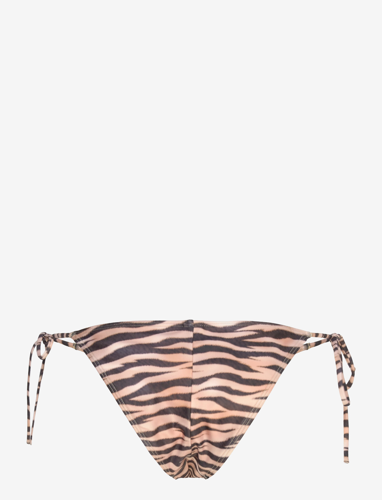 Monki - Strappy Printed Bikini Bottoms - bikinis mit seitenbändern - beige medium dusty - 1