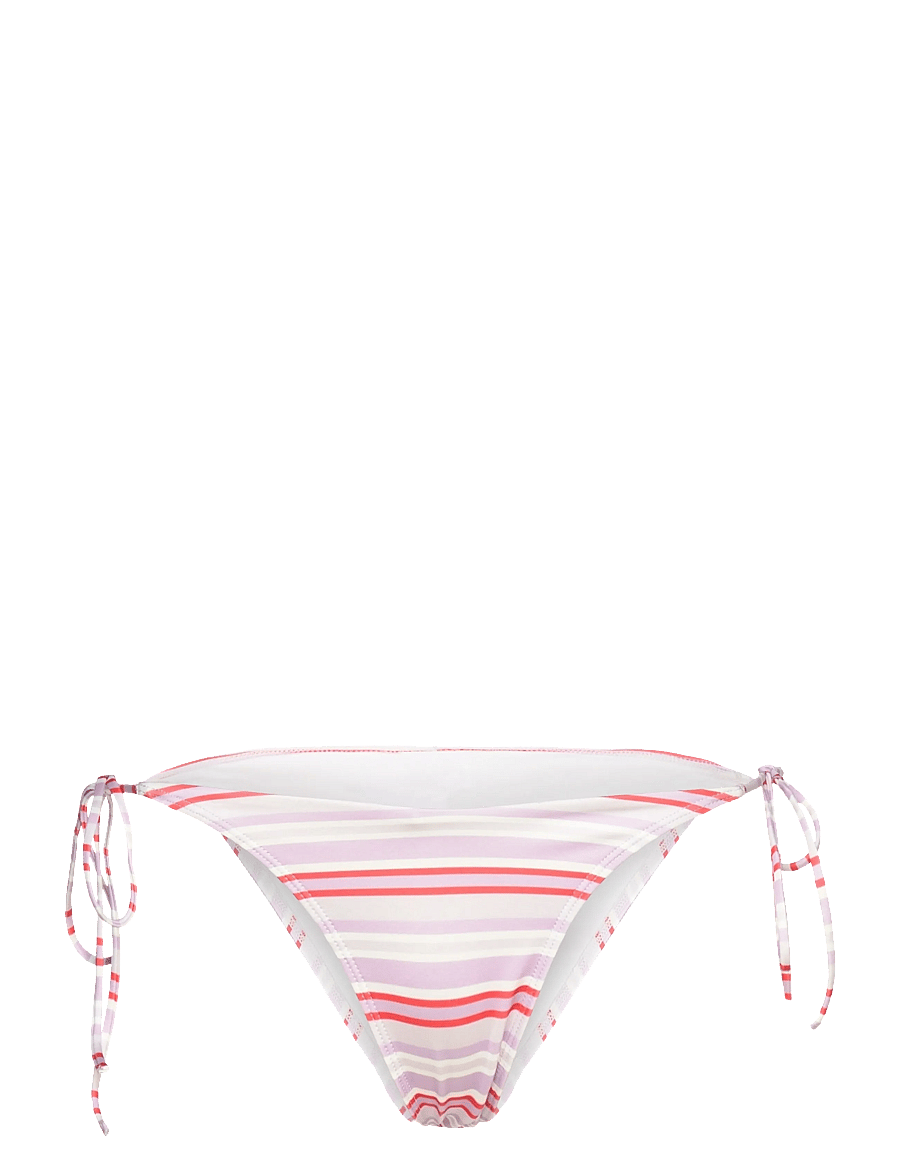 Monki - Strappy Printed Bikini Bottoms - side tie bikinitrosor - grey dusty light - 0