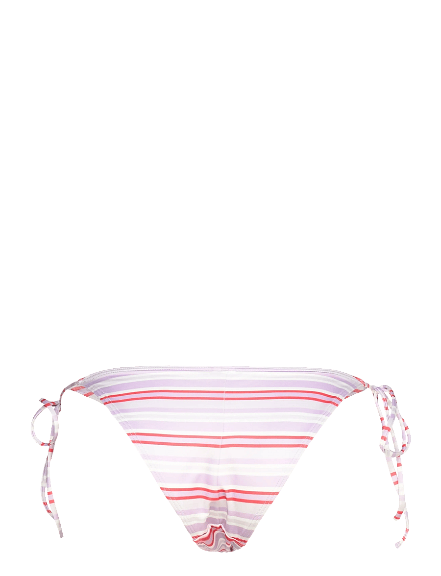 Monki - Strappy Printed Bikini Bottoms - side tie bikinitrosor - grey dusty light - 1