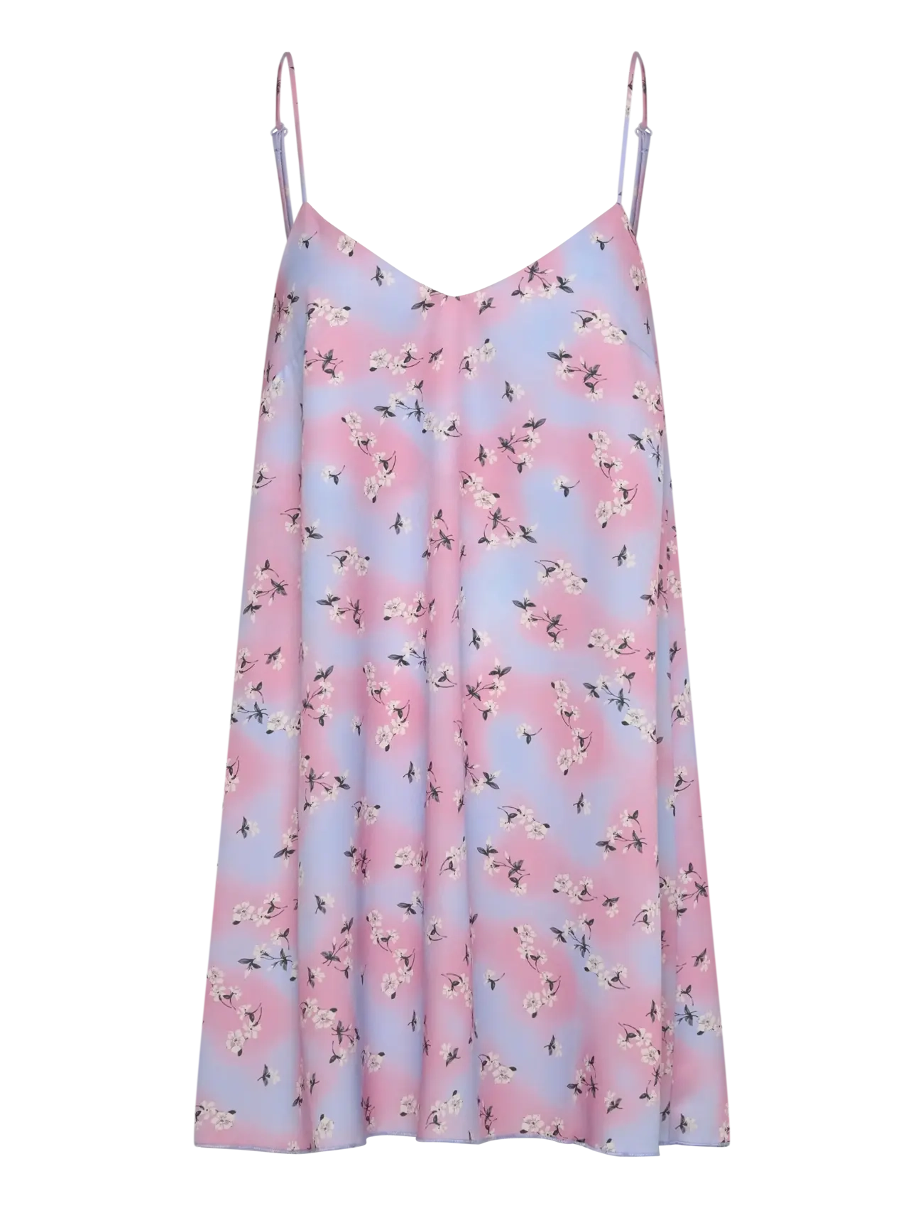 Monki Strappy mini dress - Schlupfkleider - BLUE LIGHT / blue
