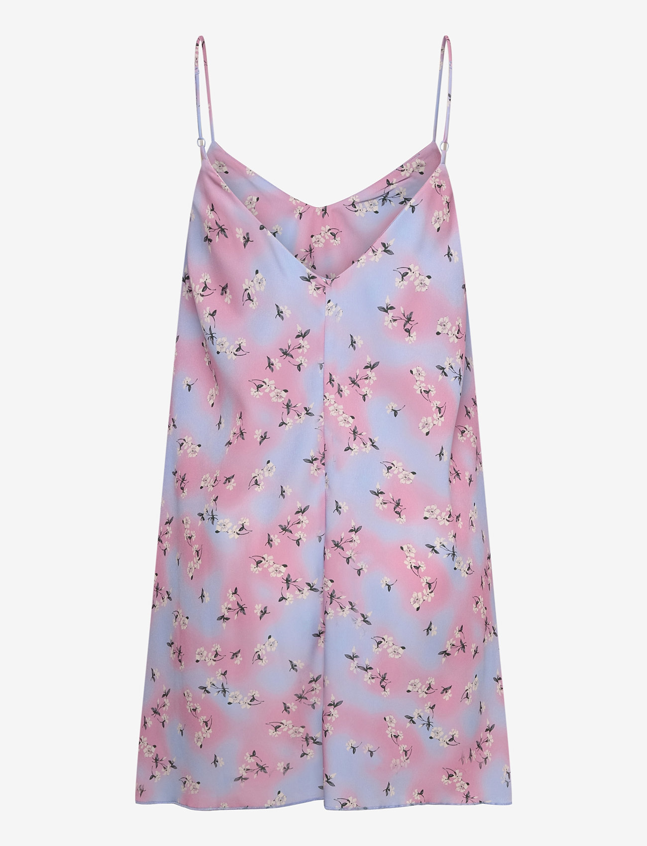 Monki - Strappy mini dress - slipklänningar - blue light - 1