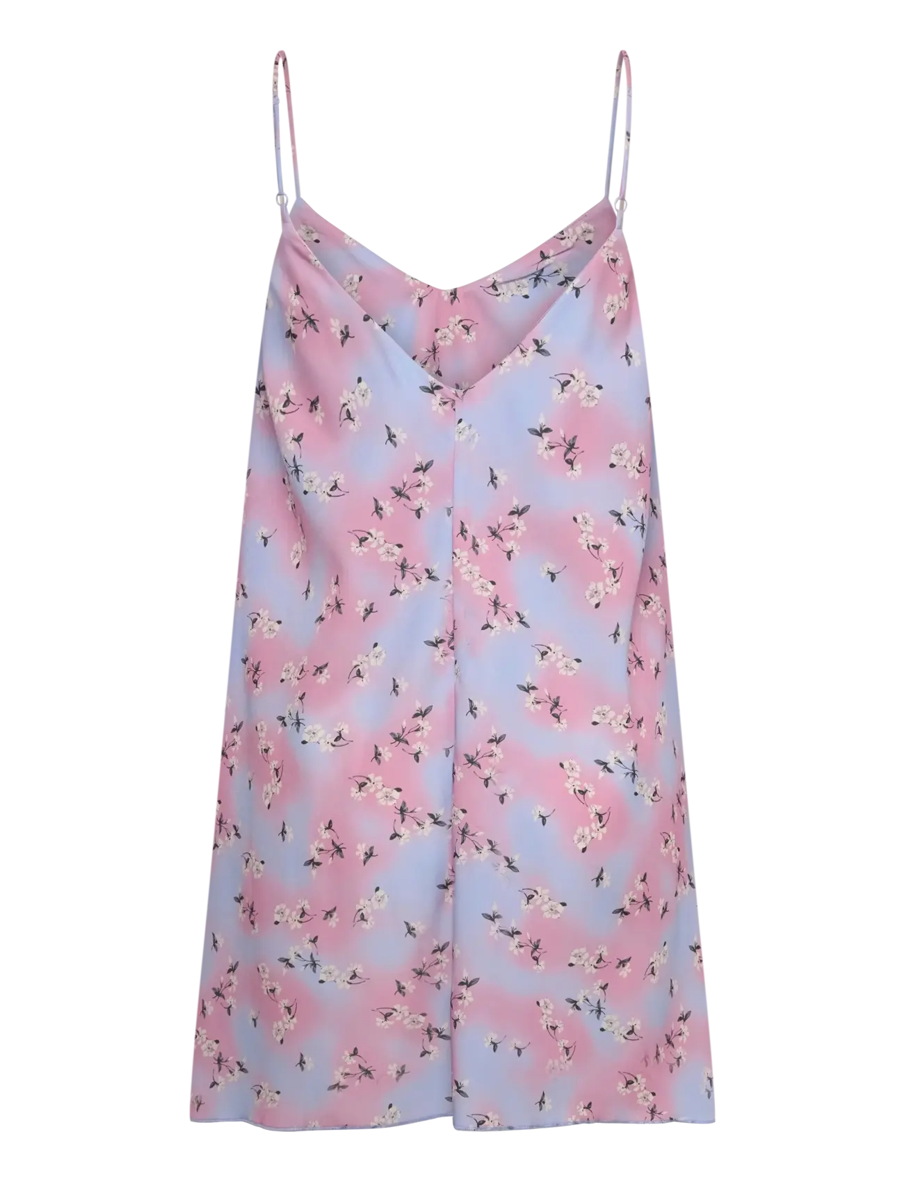 Monki - Strappy mini dress - sukienki na ramiączkach - blue light - 1