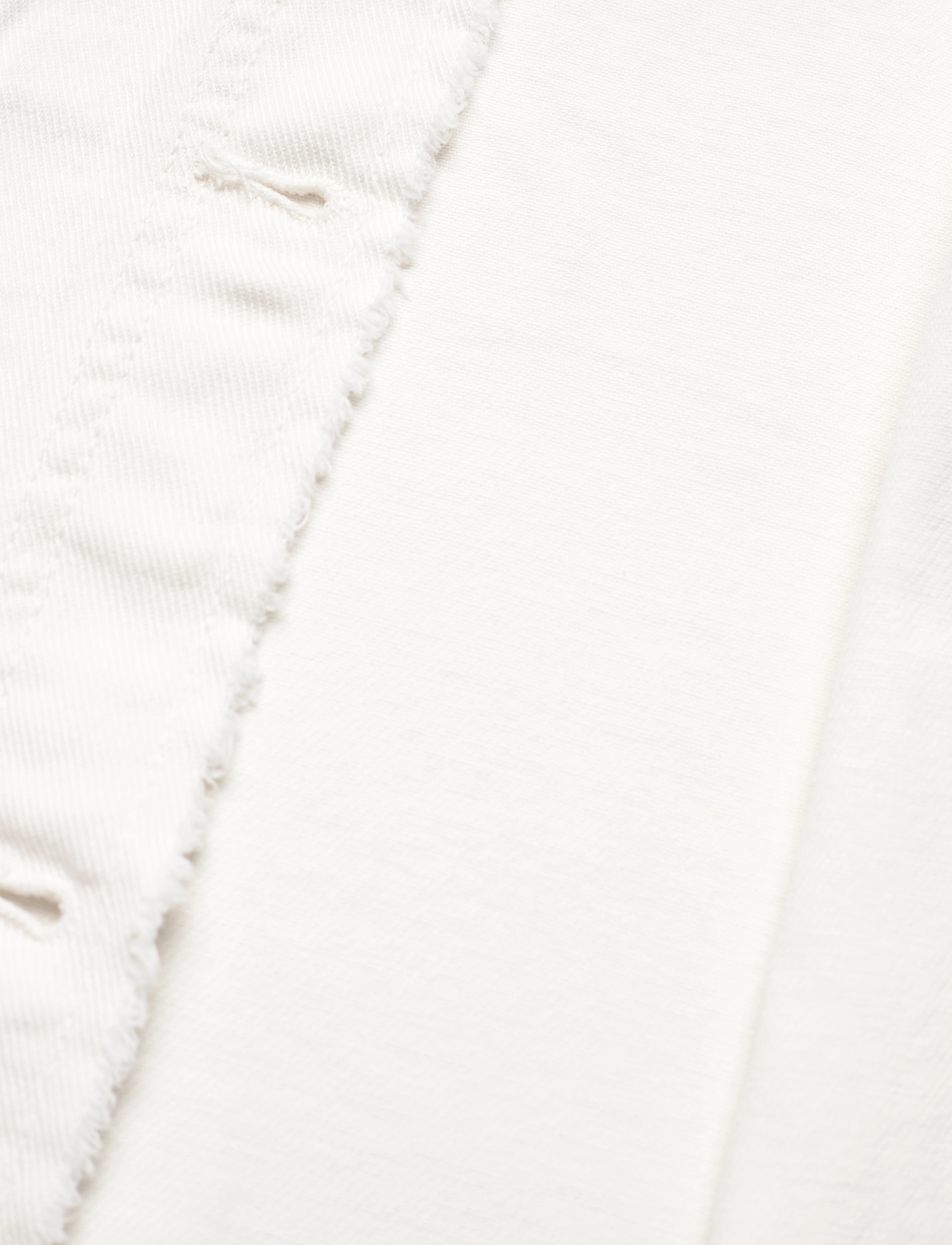 Monki - Cropped Boxy Twill Jacket - kevättakit - white light - 4