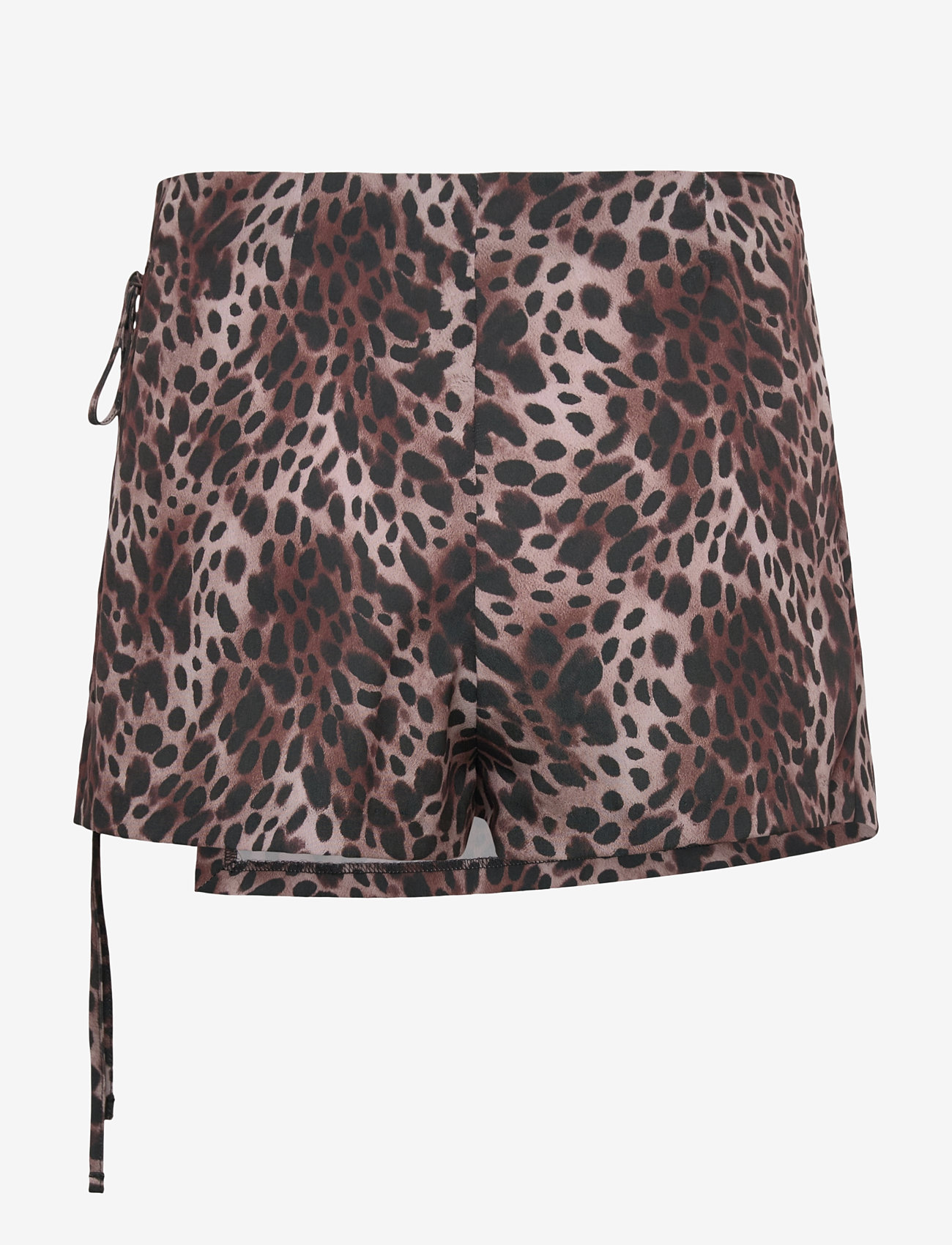 Monki - Wrap skjorts - lühikesed vabaajapüksid - beige dusty light - 1