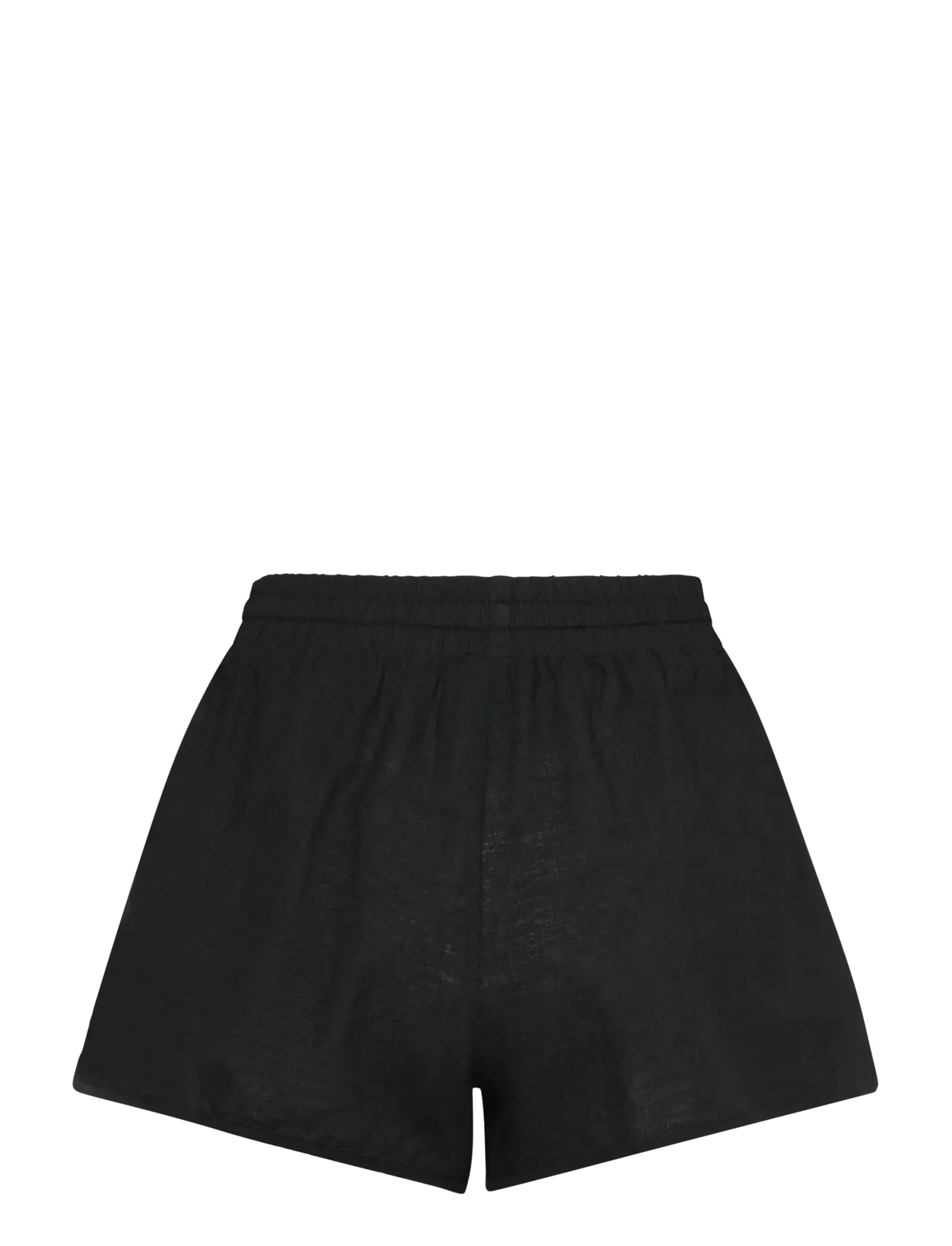 Monki - Linen shorts - linen shorts - black dark - 1