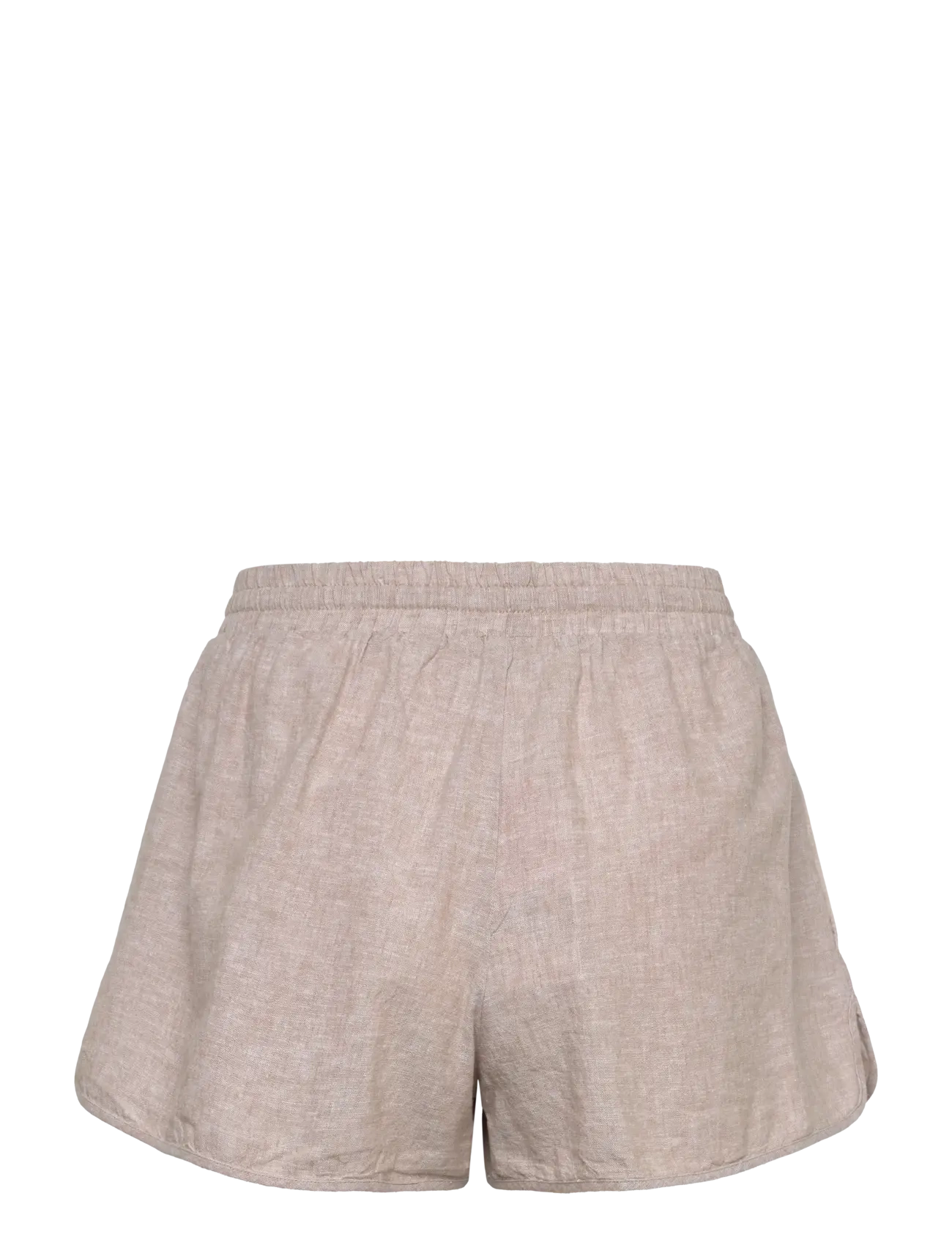 Monki - Linen shorts - hörstuttbuxur - mole dusty light - 1