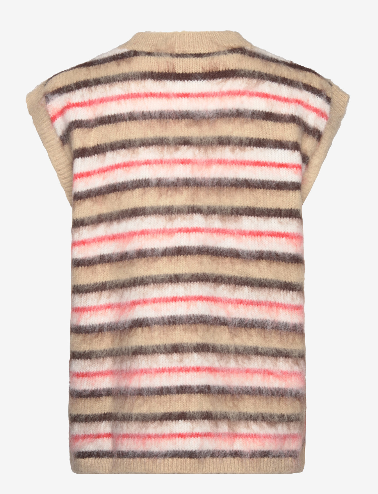 Monki - Knitted vest - stickade västar - beige medium dusty - 1