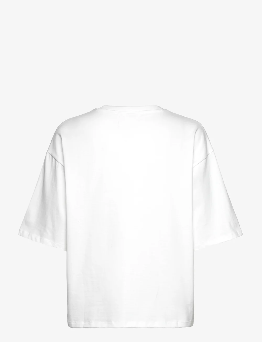 Monki - Boxy heavy weight tee - t-särgid - white light - 1