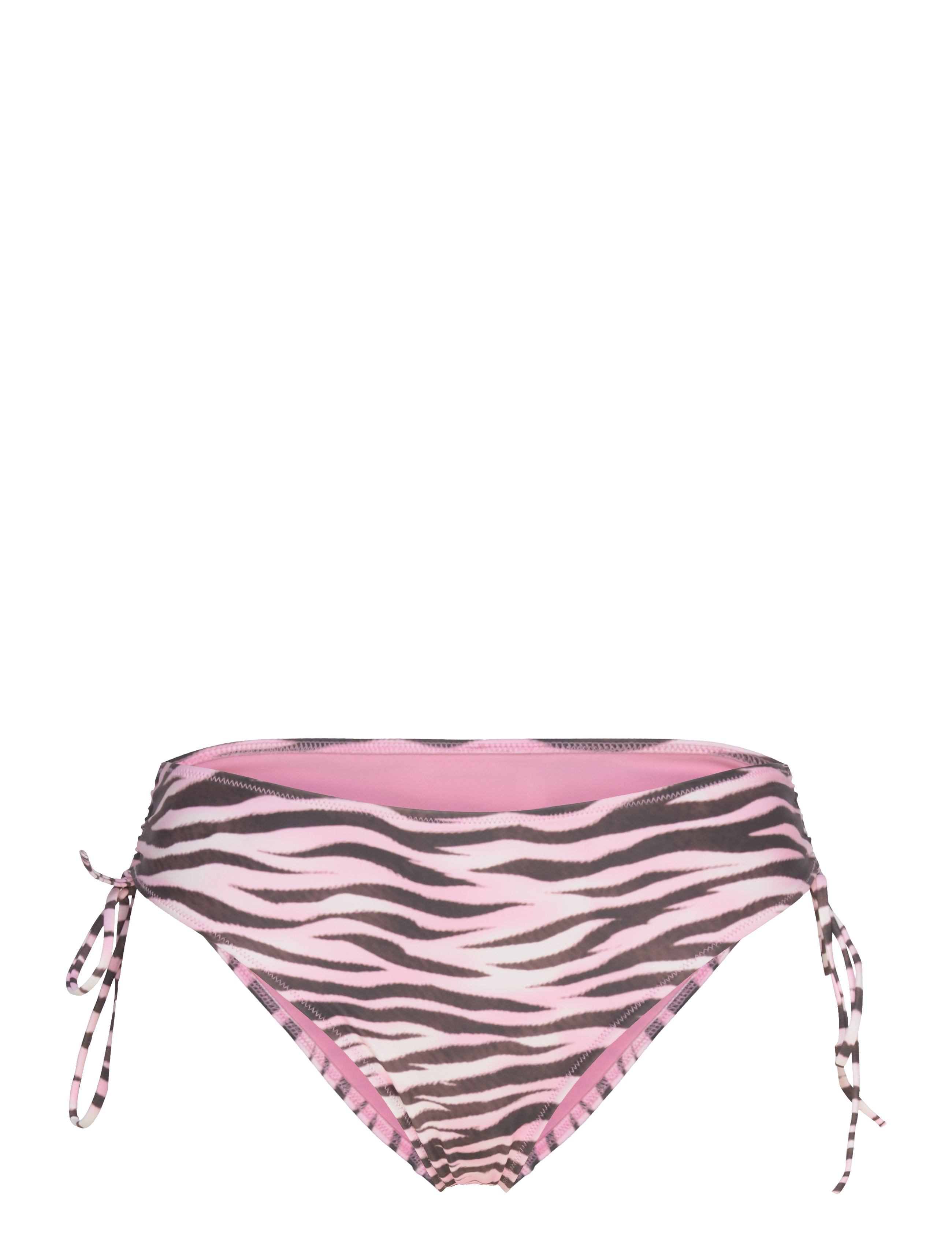 Monki Printed Tie-Side Bikini Unterteile, XS, Lila - Side-tie Bikinis, Frauen