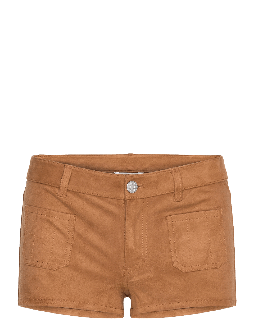 Faux Suede Mini Shorts