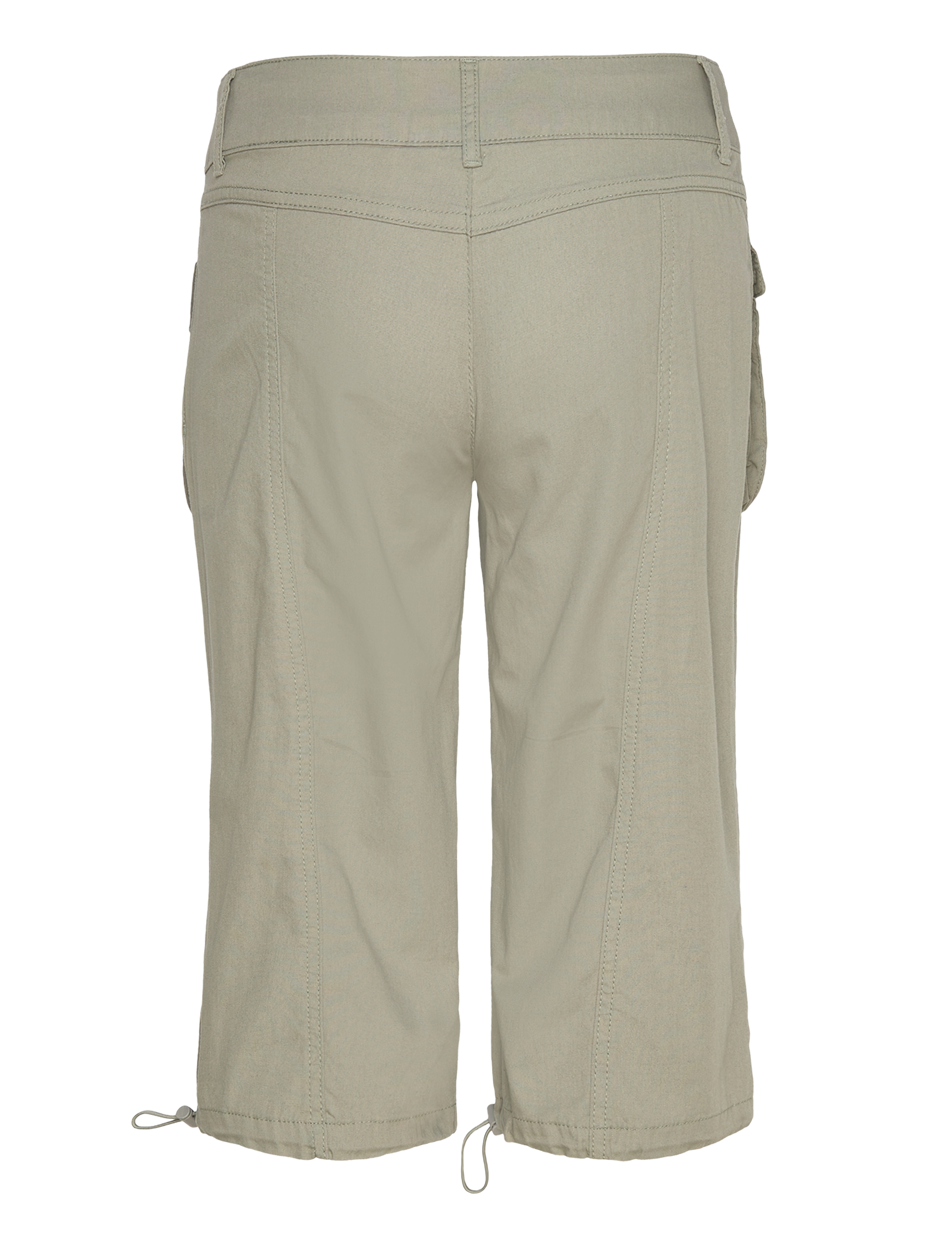 Monki - Soft capri - khaki green medium dusty - 1