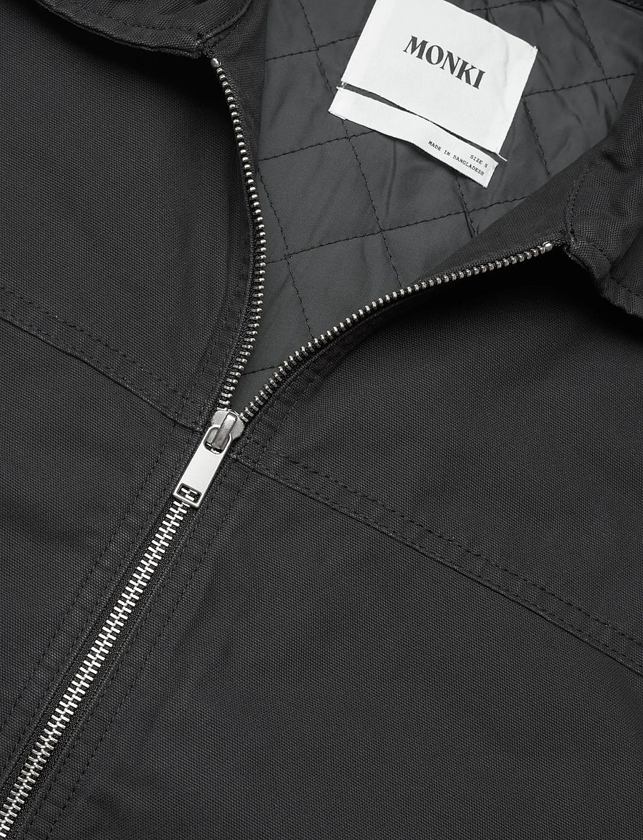 Monki - Oversized vest - steppwesten - black dark - 2