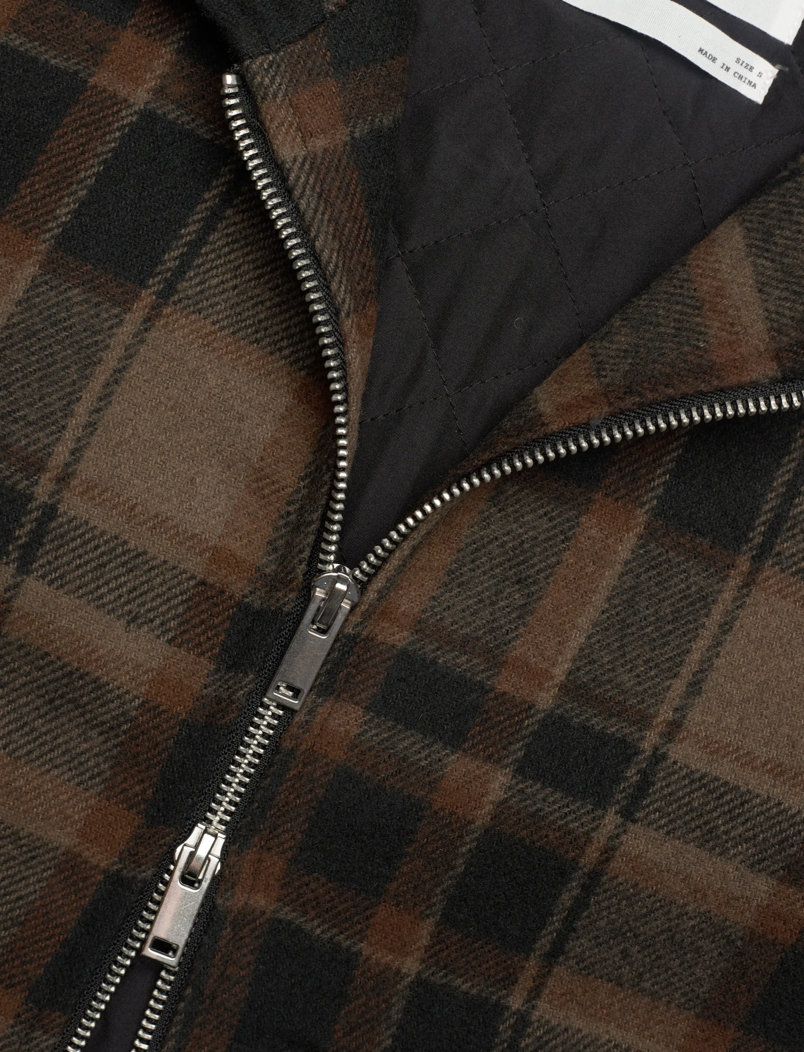 Monki - Boxy Twill Jacket - vinterjackor - brown dark - 2
