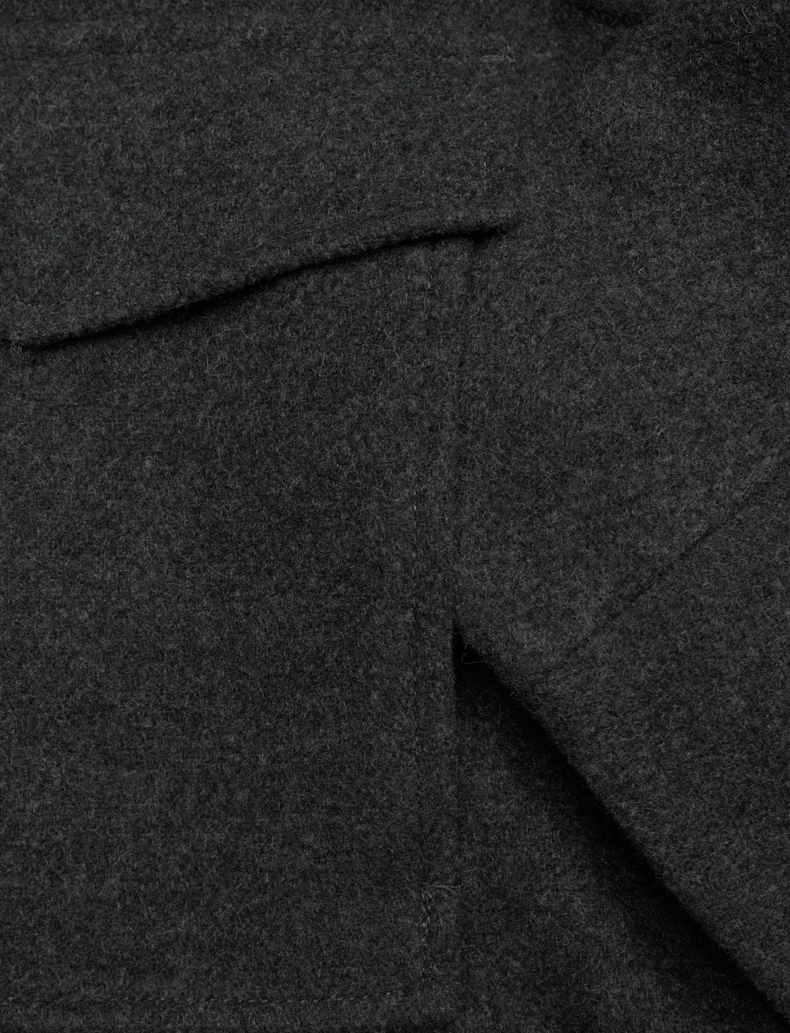 Monki - Boxy Twill Jacket - vinterjakker - grey dark - 3