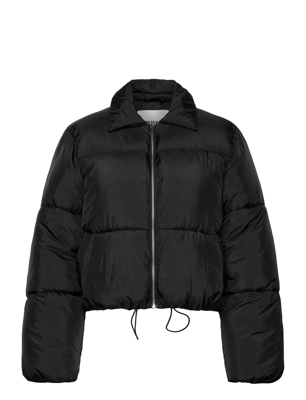 Puffer jacket - BLACK DARK