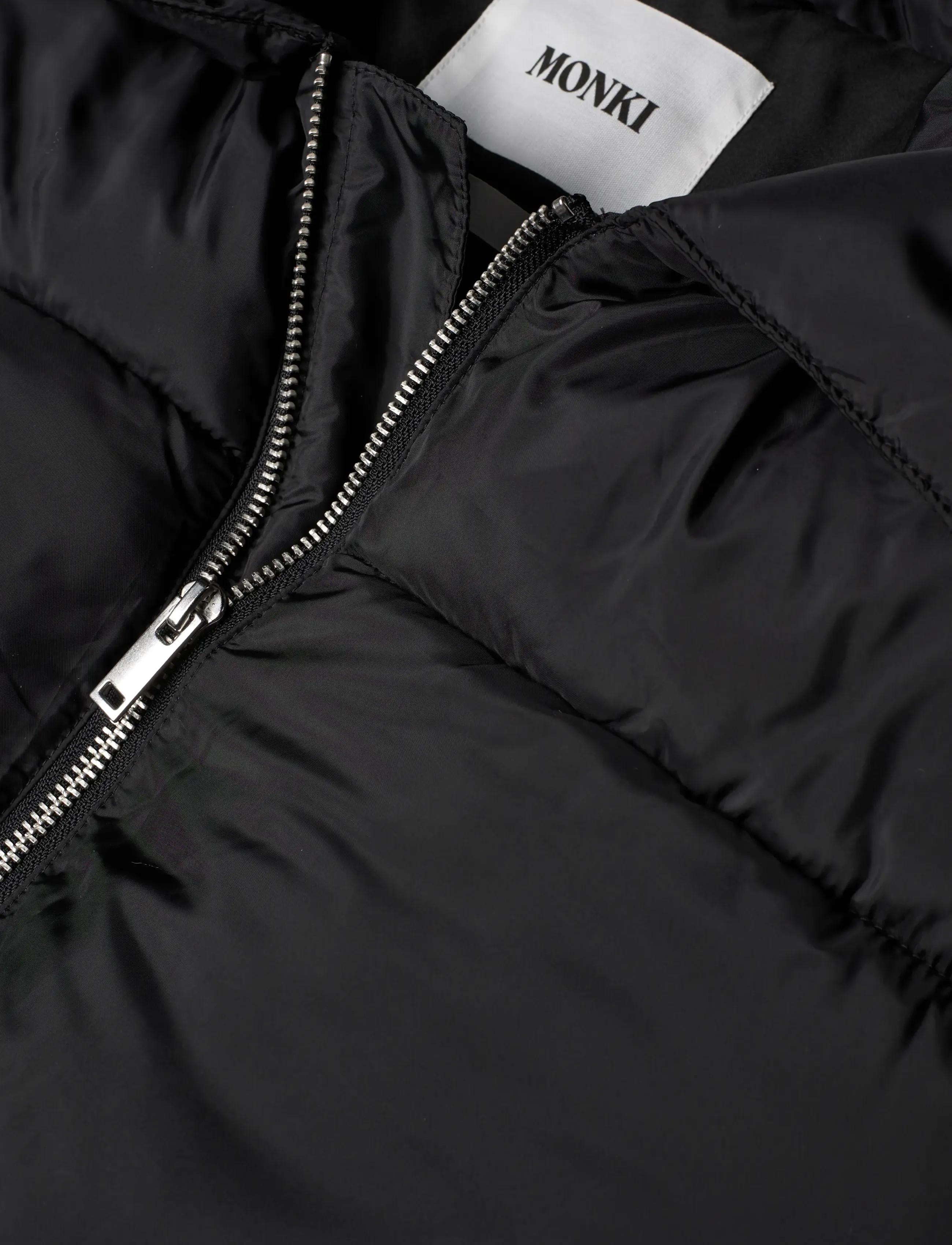 Monki - Puffer jacket - talvejoped - black dark - 2