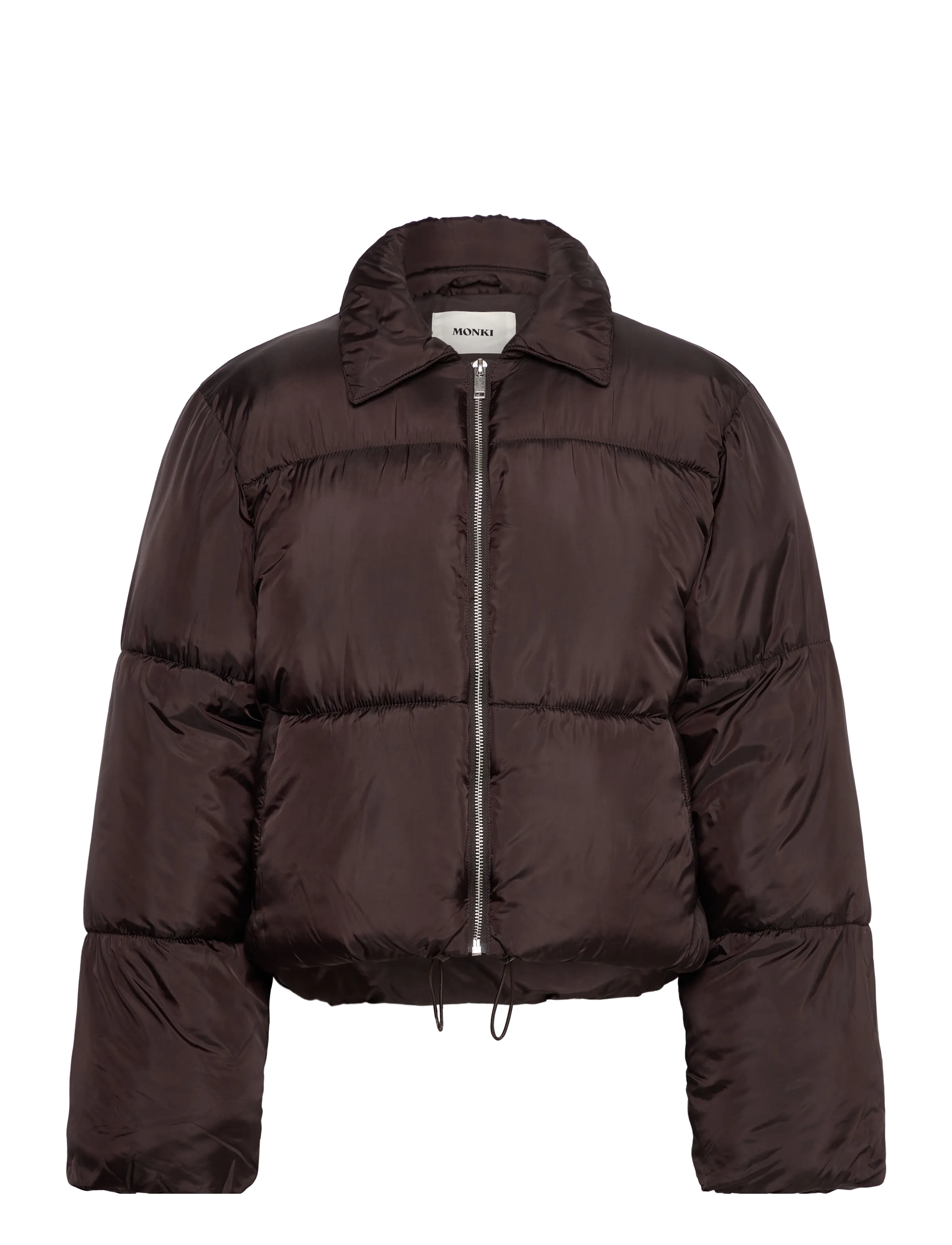 Monki Puffer Jacket, S, Jackets, Braun - Padded Frauen
