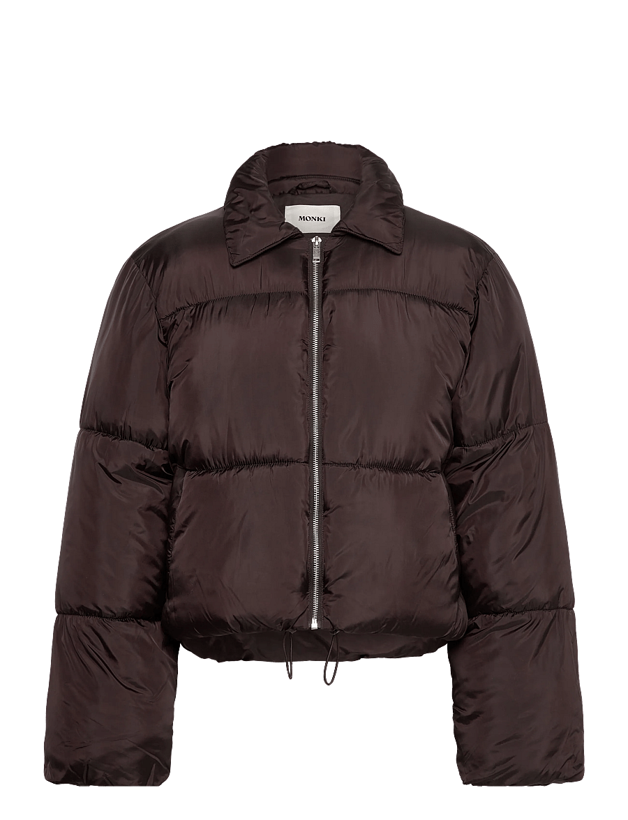 Monki - Puffer jacket - vinterjakker - brown dark - 0