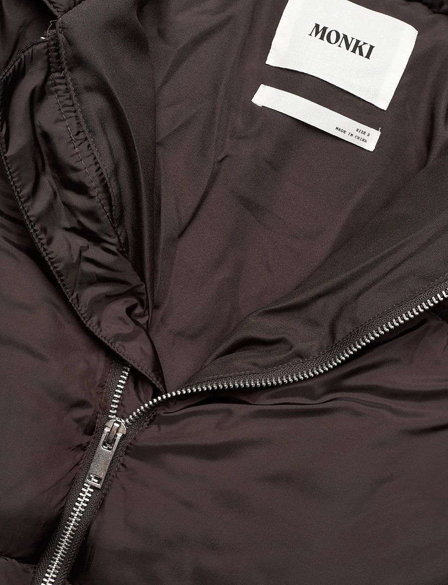 Monki - Puffer jacket - vinterjakker - brown dark - 2