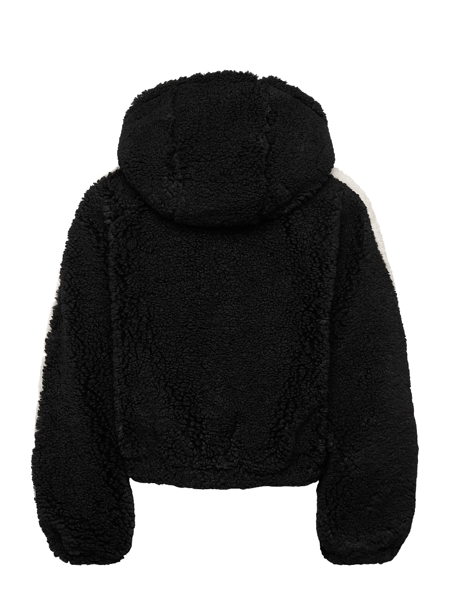 Monki - Knitted Hoodie - kapuzenpullover - black dark - 1